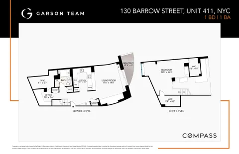 $1,750,000 | 130 Barrow Street, Unit 411 | West Village
