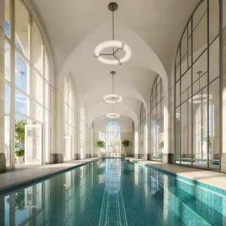 a view of a living room and window