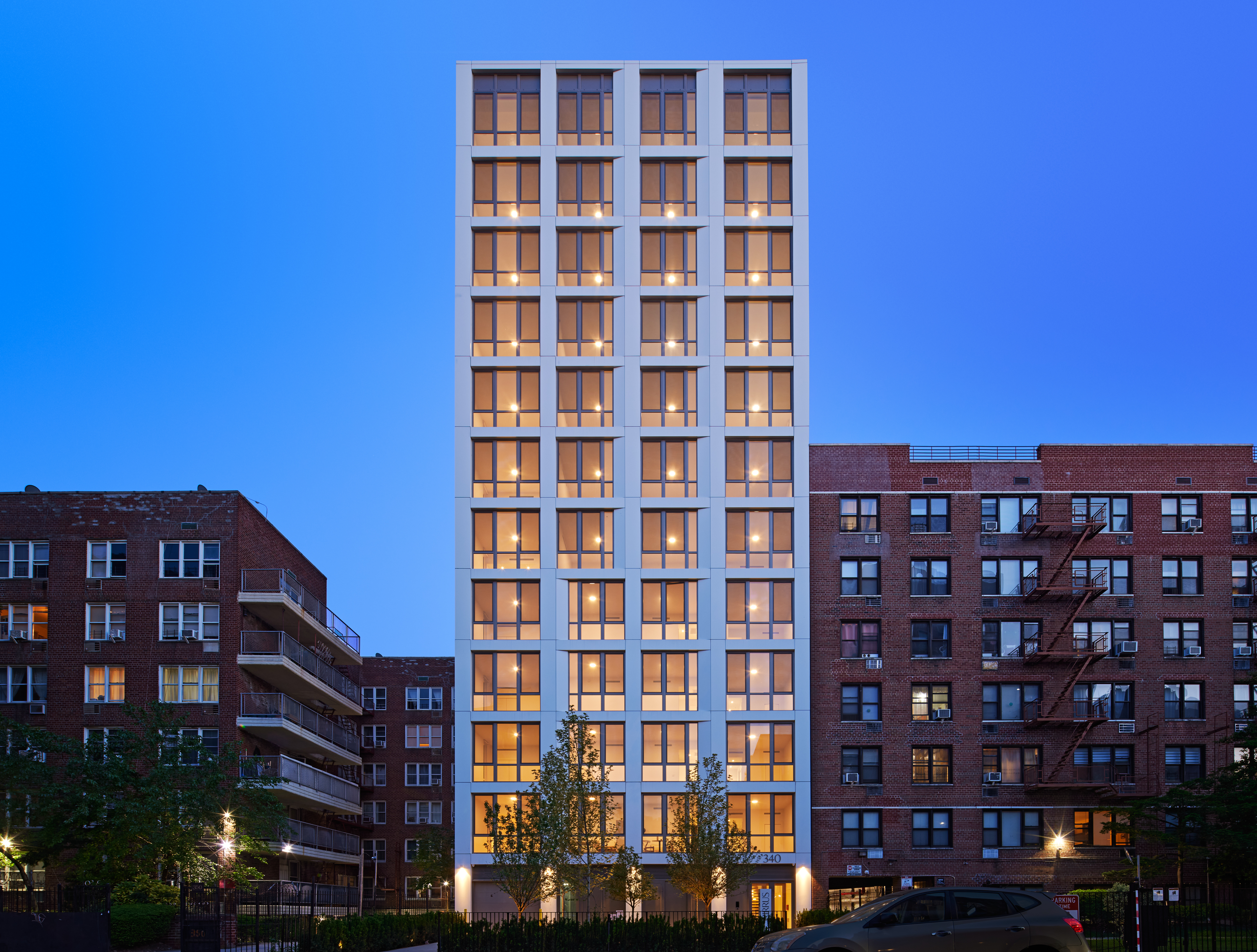 340 Lenox Road, Unit 4C Brooklyn, NY 11226 - Photo 22 of 25 a view of a building with a street