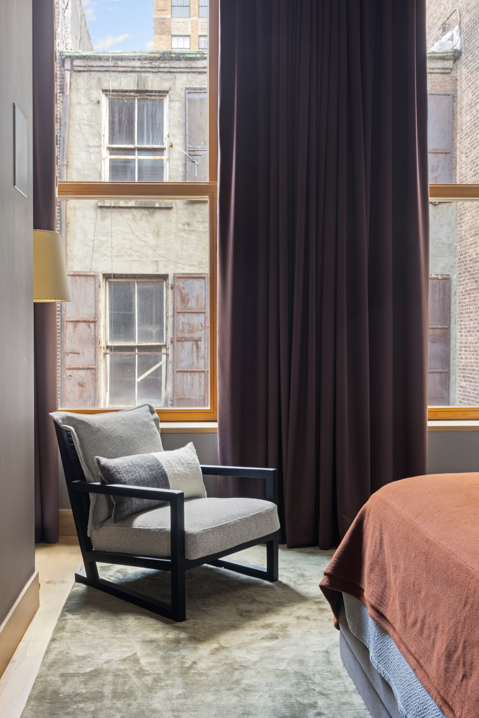 60 White Street, Unit 4E Manhattan, NY 10013 - Photo 12 of 19 a bedroom with furniture and windows