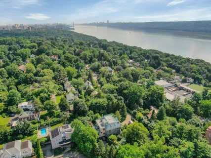 a view of a garden with an outdoor space