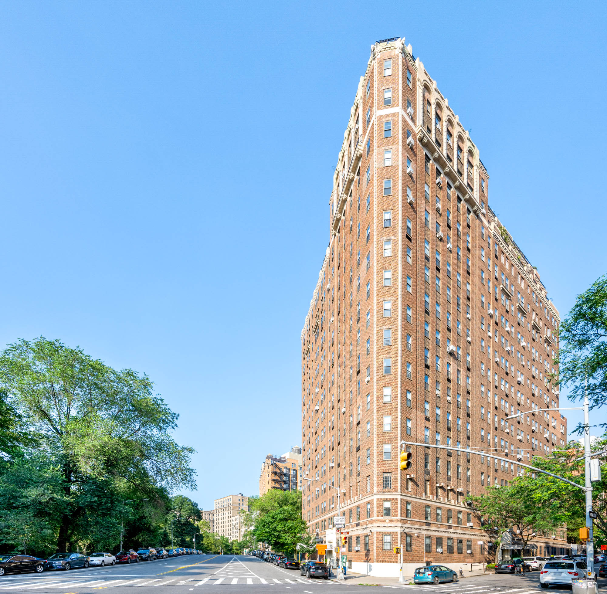 230 Riverside Drive, Unit 8D Manhattan, NY 10025 - Photo 18 of 19 front view of a large building