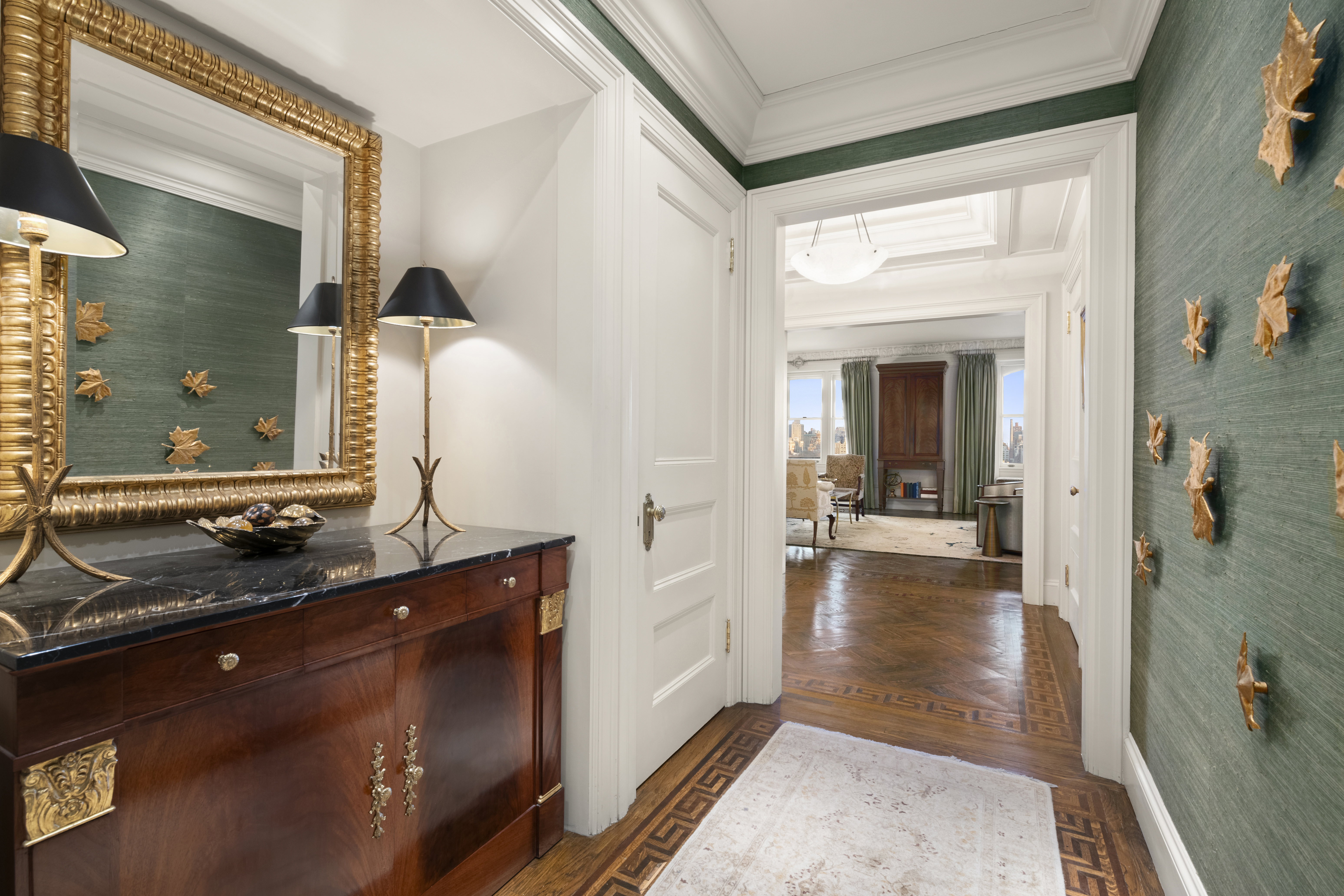151 Central Park West, Unit 11NORTH Manhattan, NY 10023 - Photo 5 of 19 a bathroom with a sink and a mirror