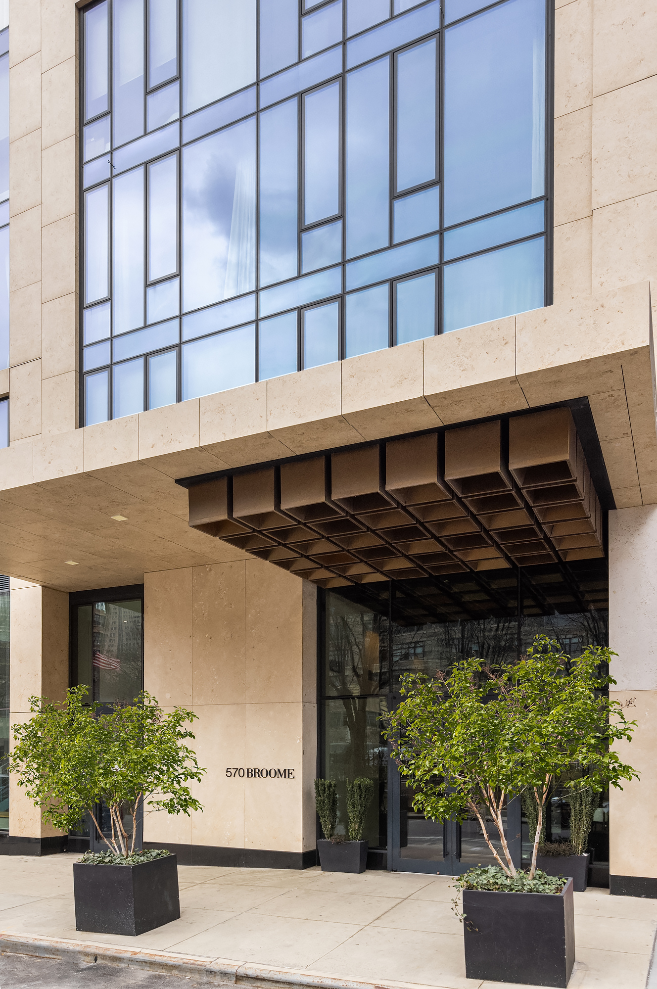 570 Broome Street, Unit 6A Manhattan, NY 10013 - Photo 10 of 17 a view of a front door and wooden door