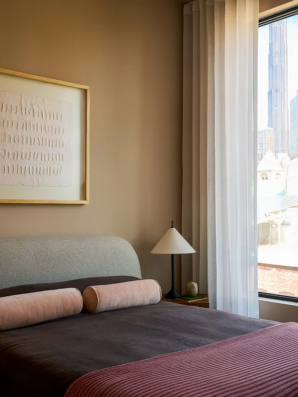 323 Bergen Street, Unit PH708E Brooklyn, NY 11217 - Photo 5 of 20 a bedroom with a bed and a window