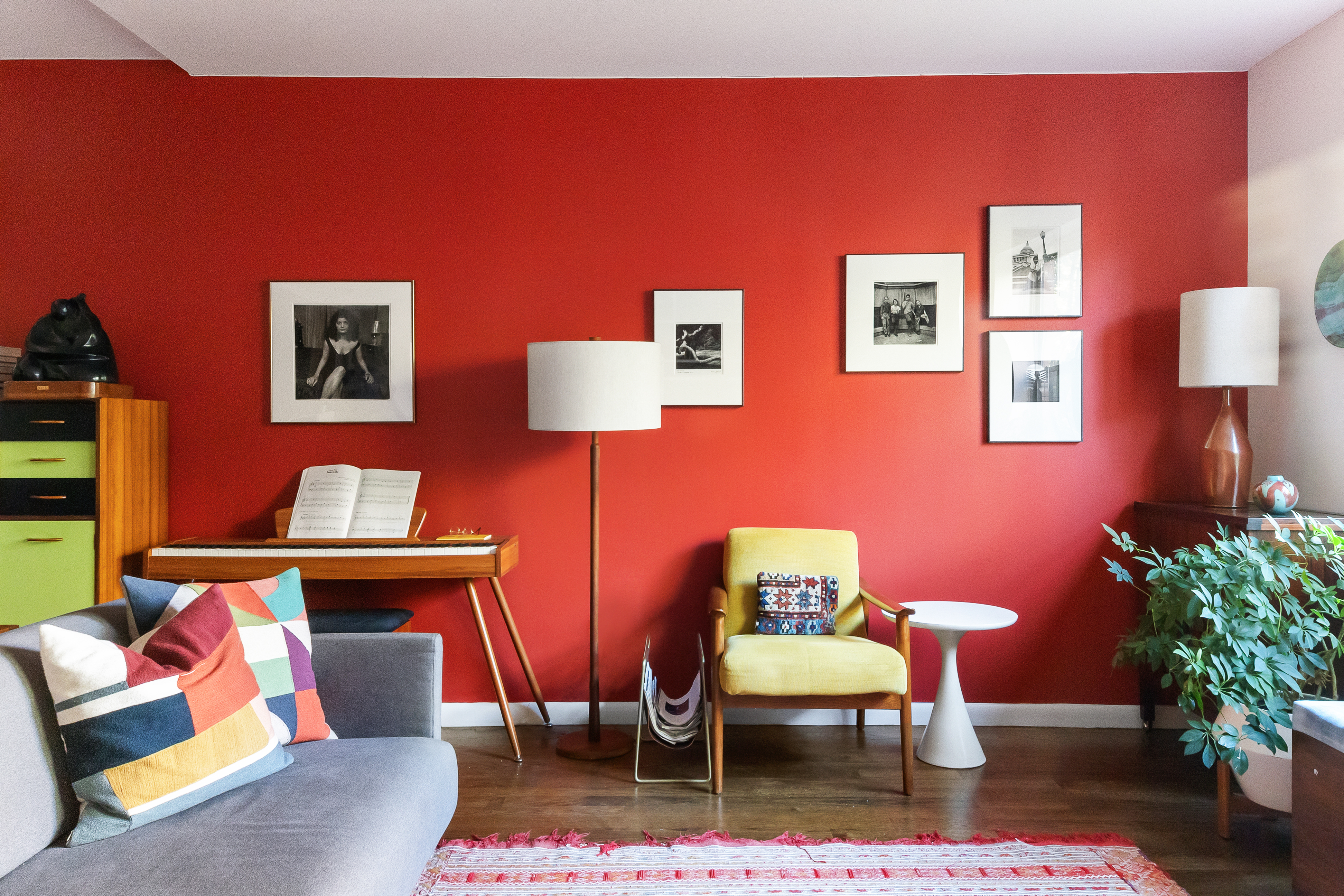 736 West 187th Street, Unit 303 Manhattan, NY 10033 - Photo 6 of 16 a living room with furniture lamp and rug