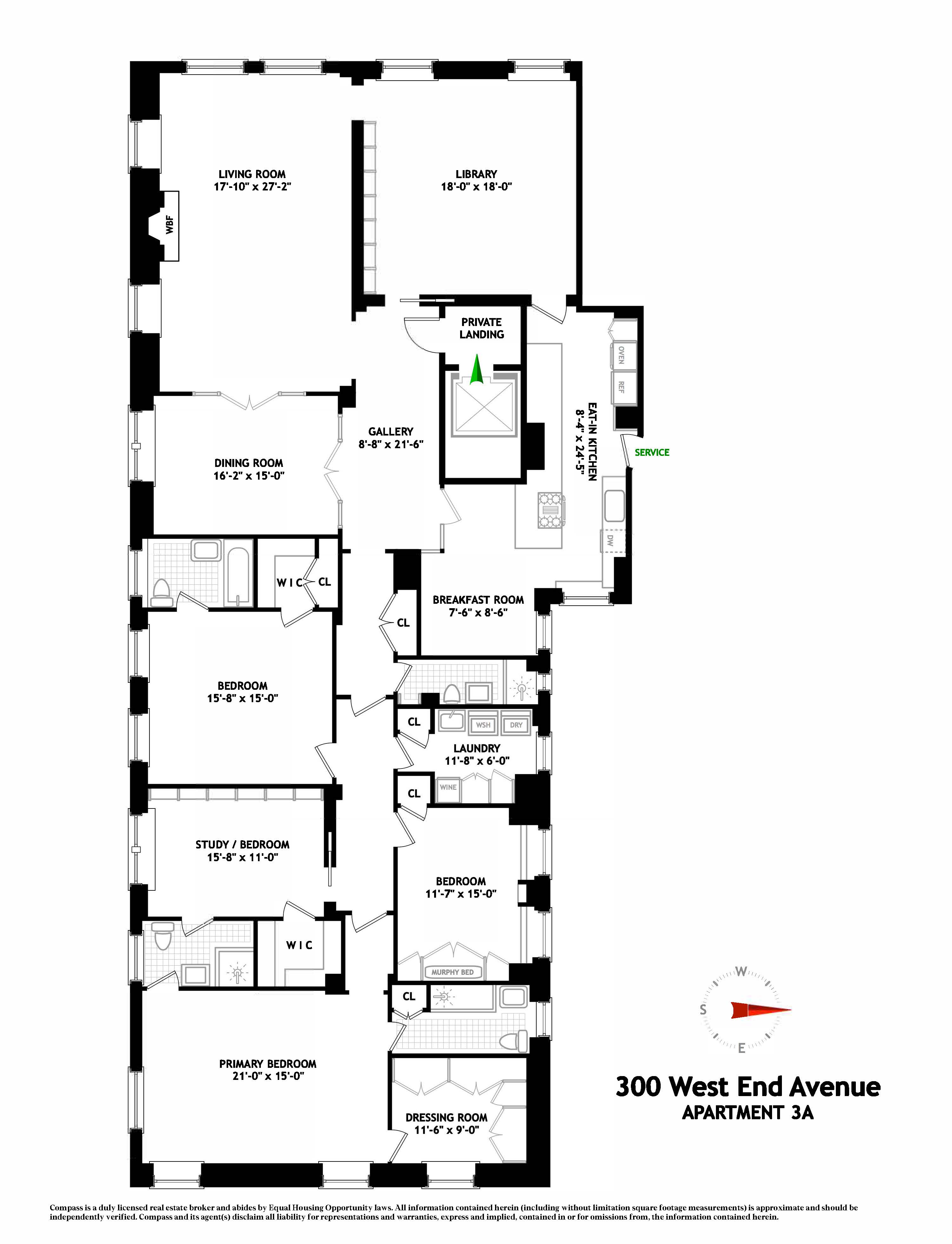 300 West End Avenue, Unit 3A Manhattan, NY 10023 - Photo 12 of 12