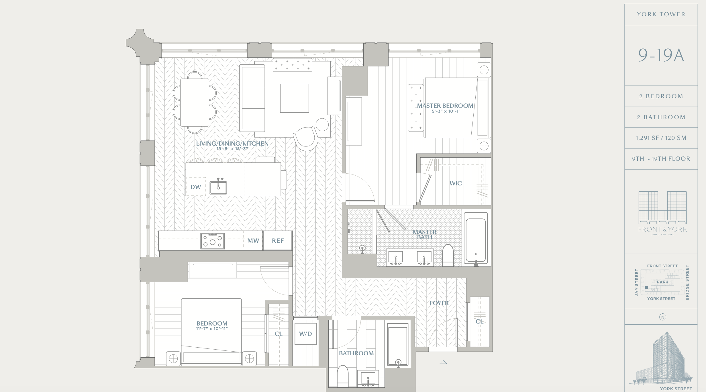 115 York Street, Unit 17A Brooklyn, NY 11201 - Photo 12 of 12