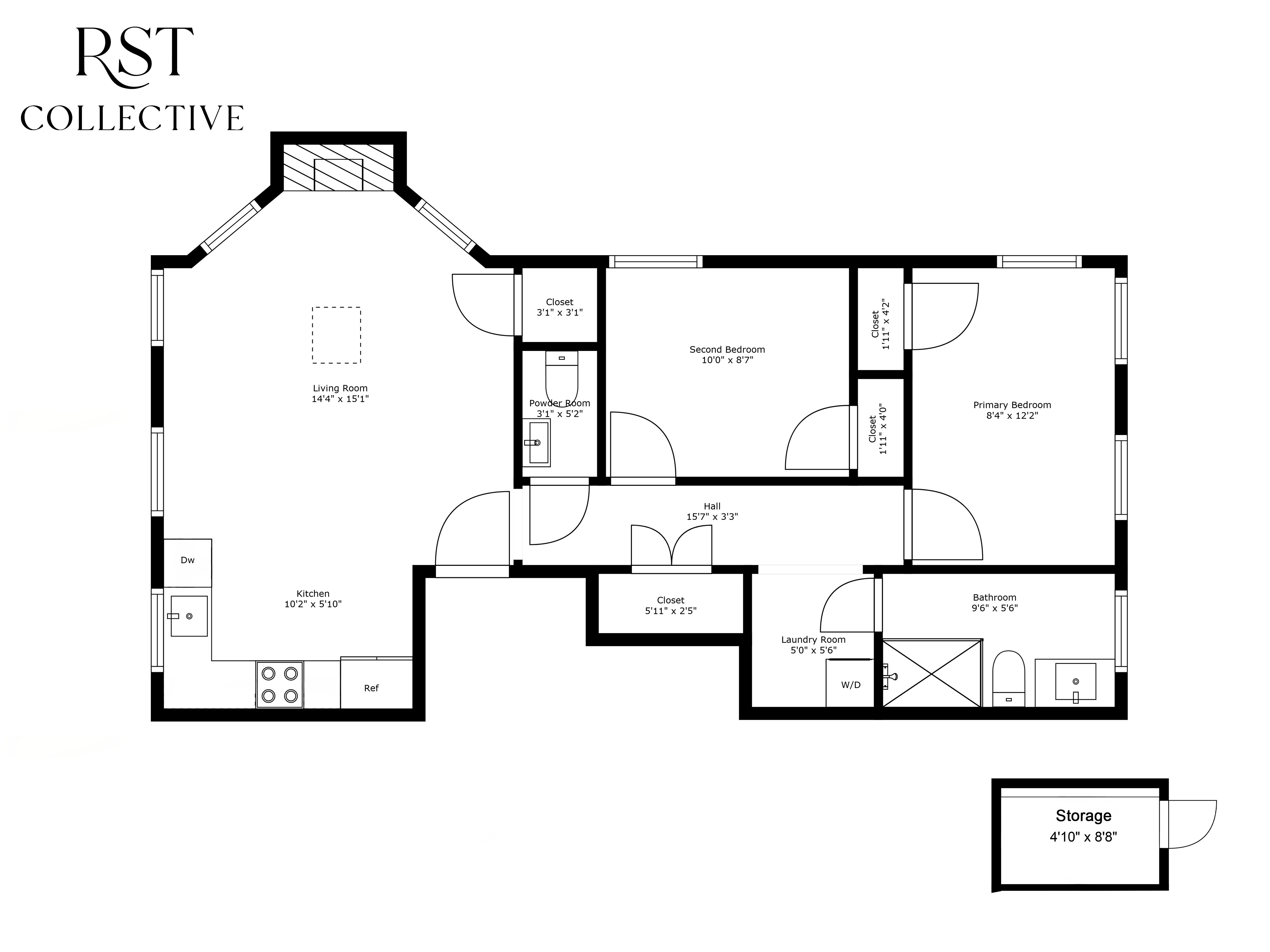 264 Stuyvesant Avenue, Unit 4 Brooklyn, NY 11221 - Photo 8 of 8 a picture of a floor plan