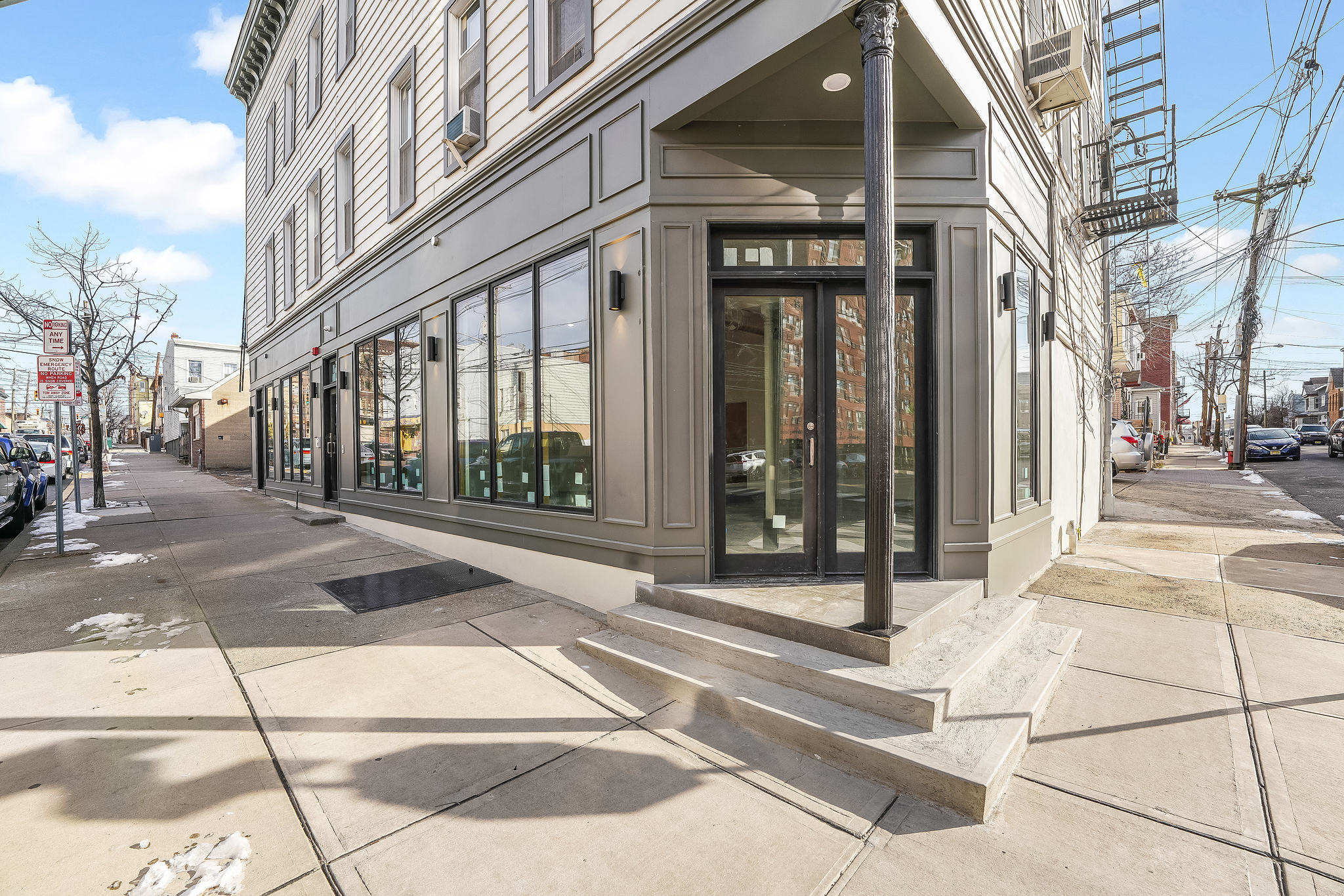 1076 Summit Avenue Jersey City, NJ 07307 - Photo 6 of 8 a view of a building entrance