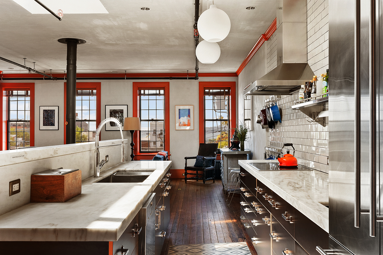 164 Coffey Street Brooklyn, NY 11231 - Photo 8 of 31 a kitchen with lots of counter top space