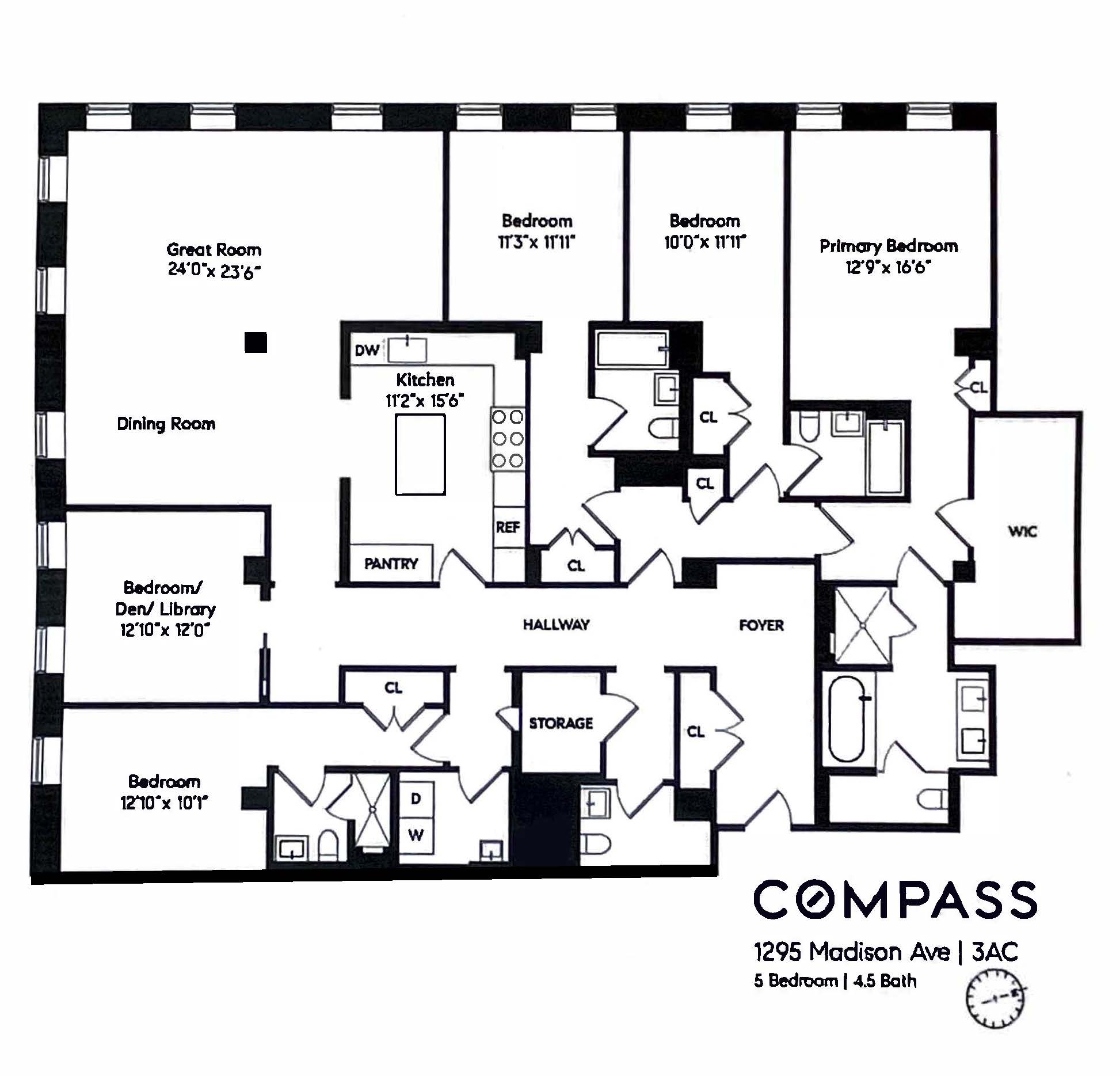 1295 Madison Avenue, Unit 3 Manhattan, NY 10128 - Photo 5 of 5 a picture of a book and a bed