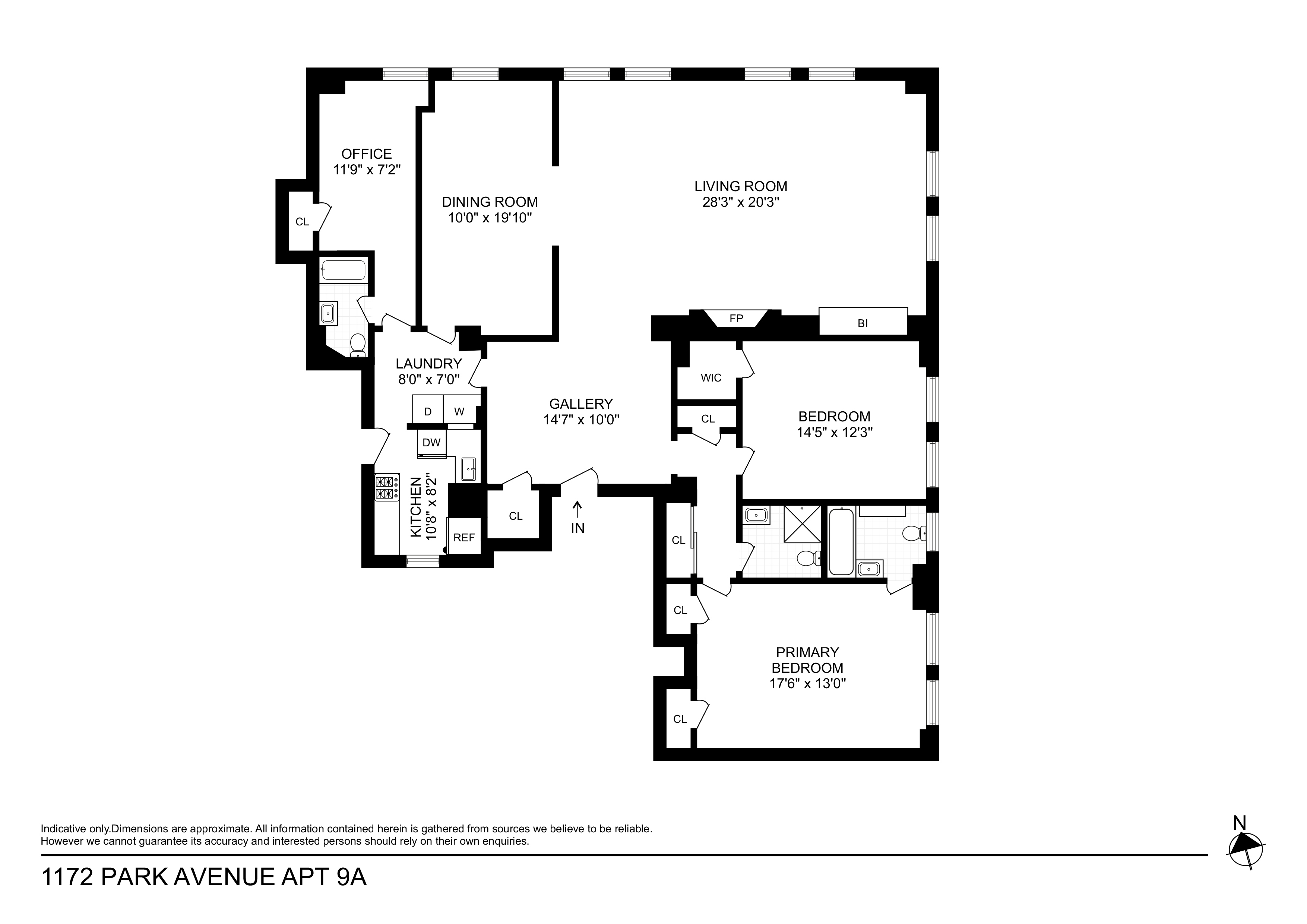 1172 Park Avenue, Unit 9A Manhattan, NY 10128 - Photo 9 of 9