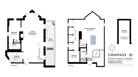 $1,400,000 | 321 Clinton Avenue, Unit 7 | Clinton Hill