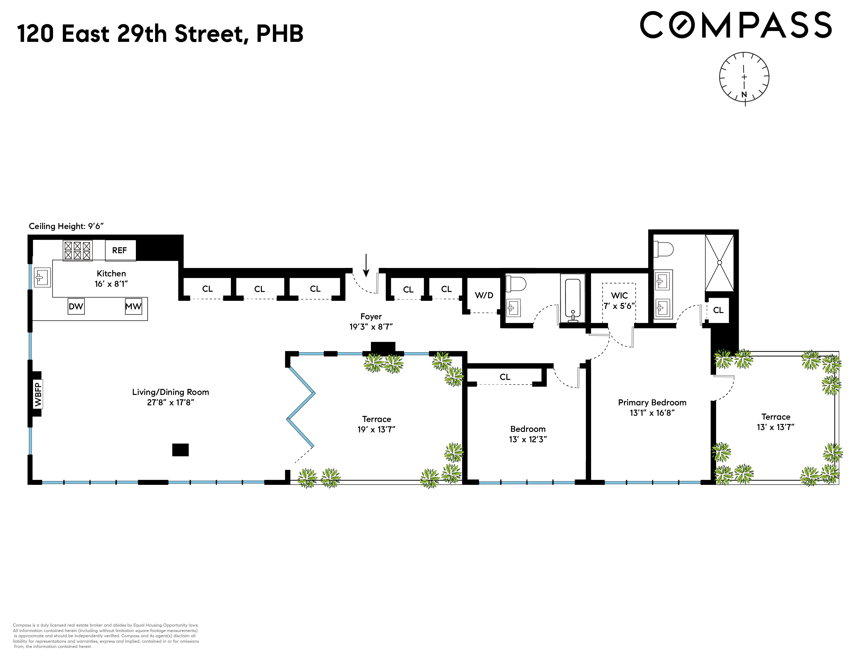 120 East 29th Street, Unit PHB Manhattan, NY 10016 - Photo 10 of 10 a picture of a black and white photo