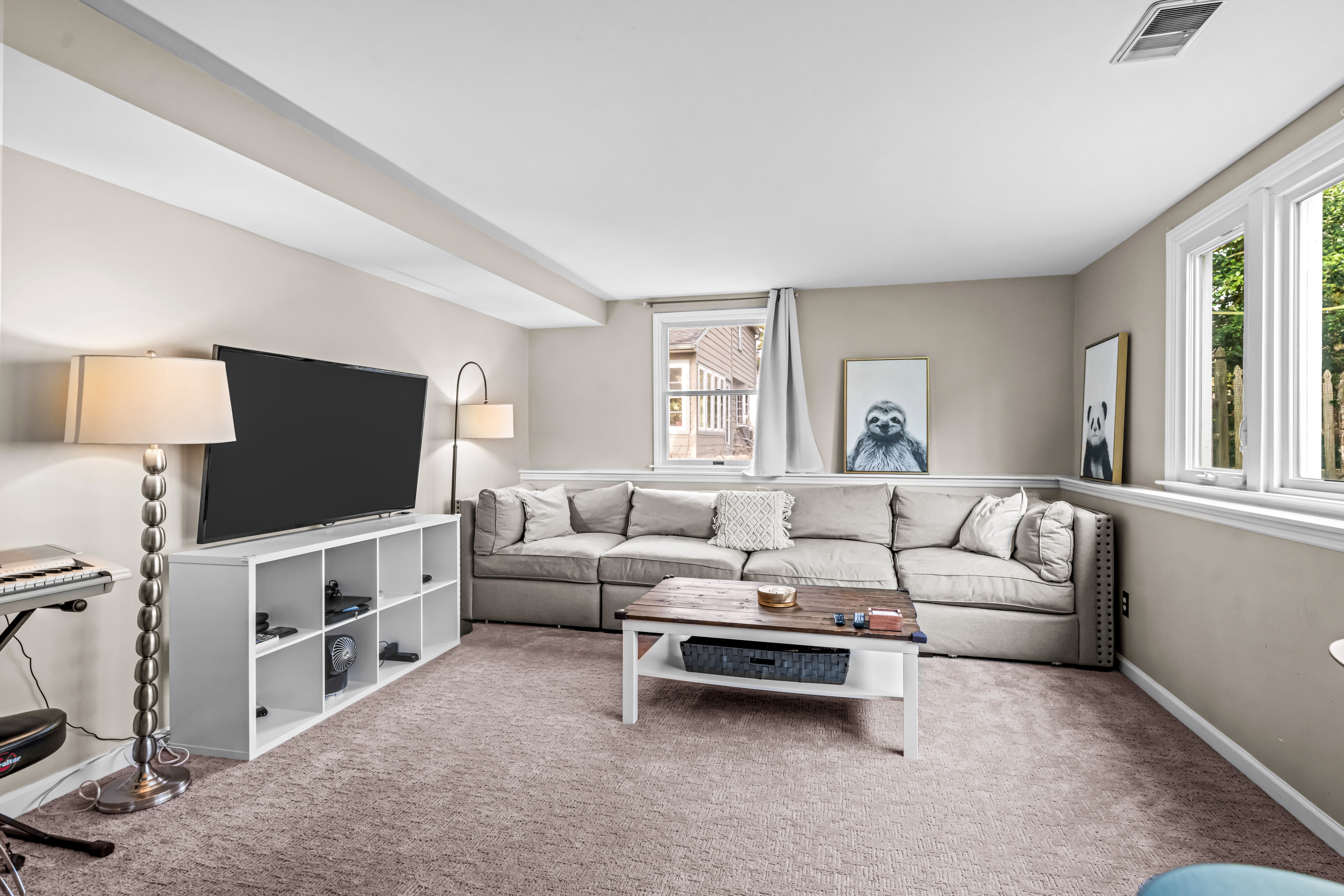 430 Pelham Road Cherry Hill, NJ 08034 - Photo 28 of 48 a living room with furniture and a flat screen tv