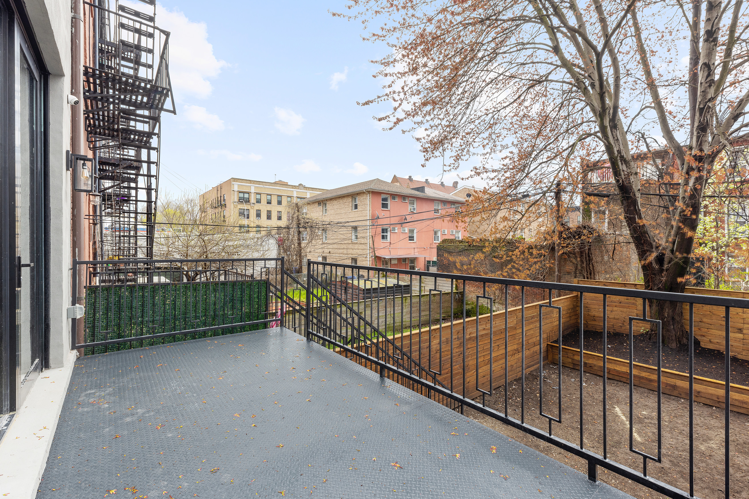 816 Lafayette Avenue, Unit MF Brooklyn, NY 11221 - Photo 19 of 22 a view of city from balcony