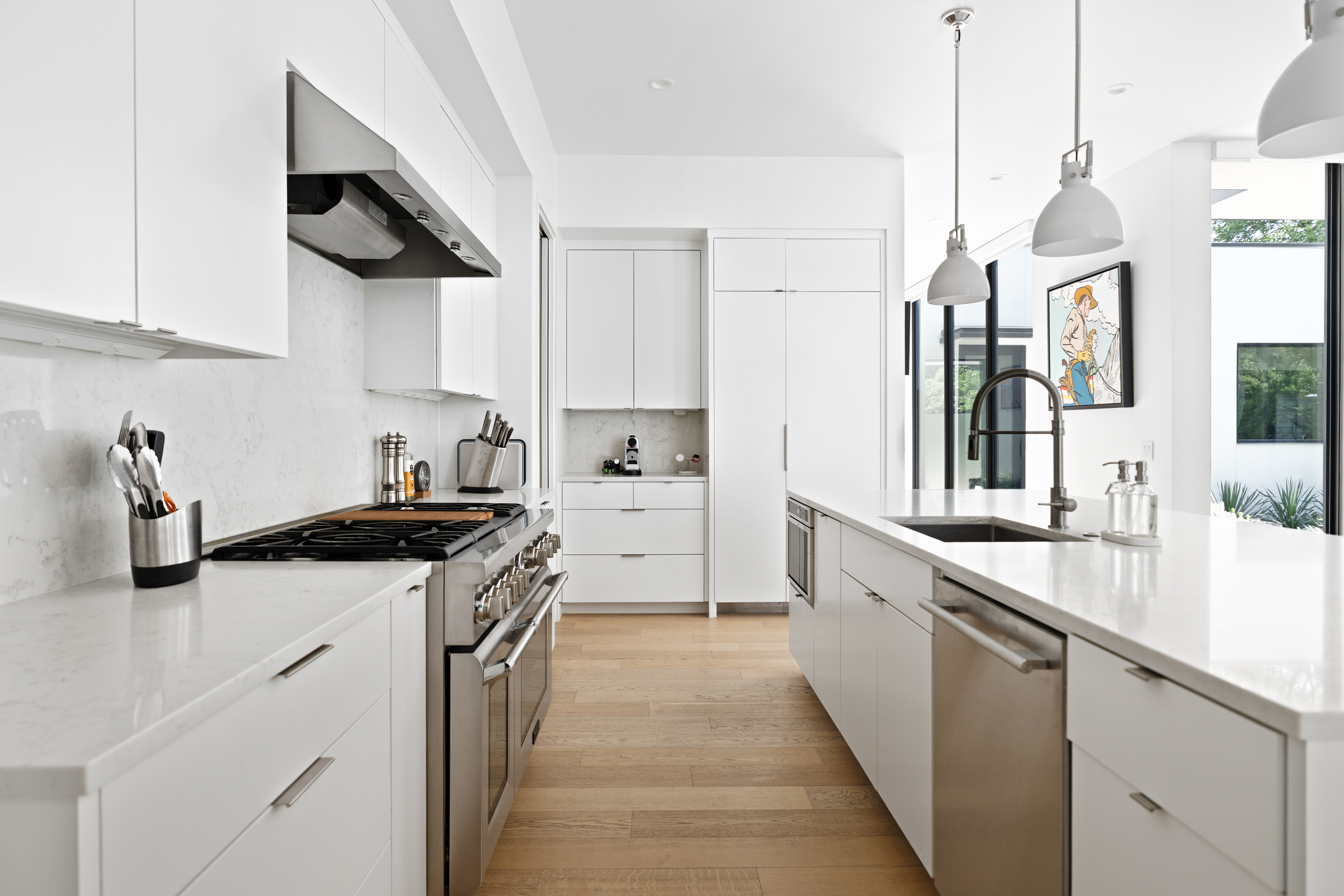 Address Upon Request Austin, TX 78704 - Photo 6 of 27 a kitchen with stainless steel appliances granite countertop a sink and cabinets