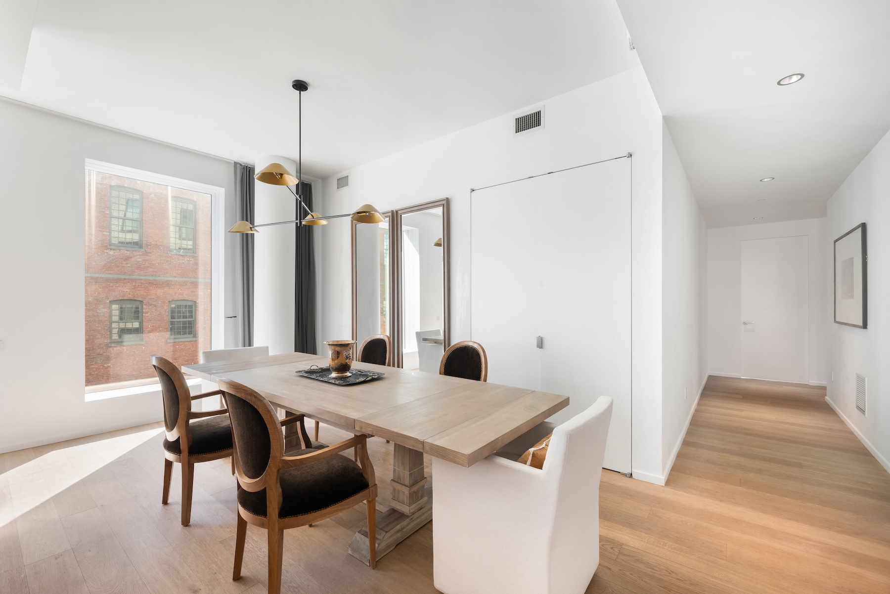 1 John Street, Unit 9D Brooklyn, NY 11201 - Photo 6 of 20 a dining room with furniture and window