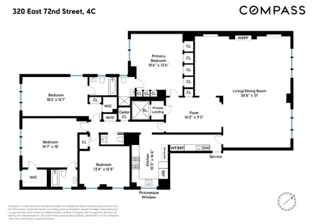 $3,500,000 | 320 East 72nd Street, Unit 4C | Lenox Hill