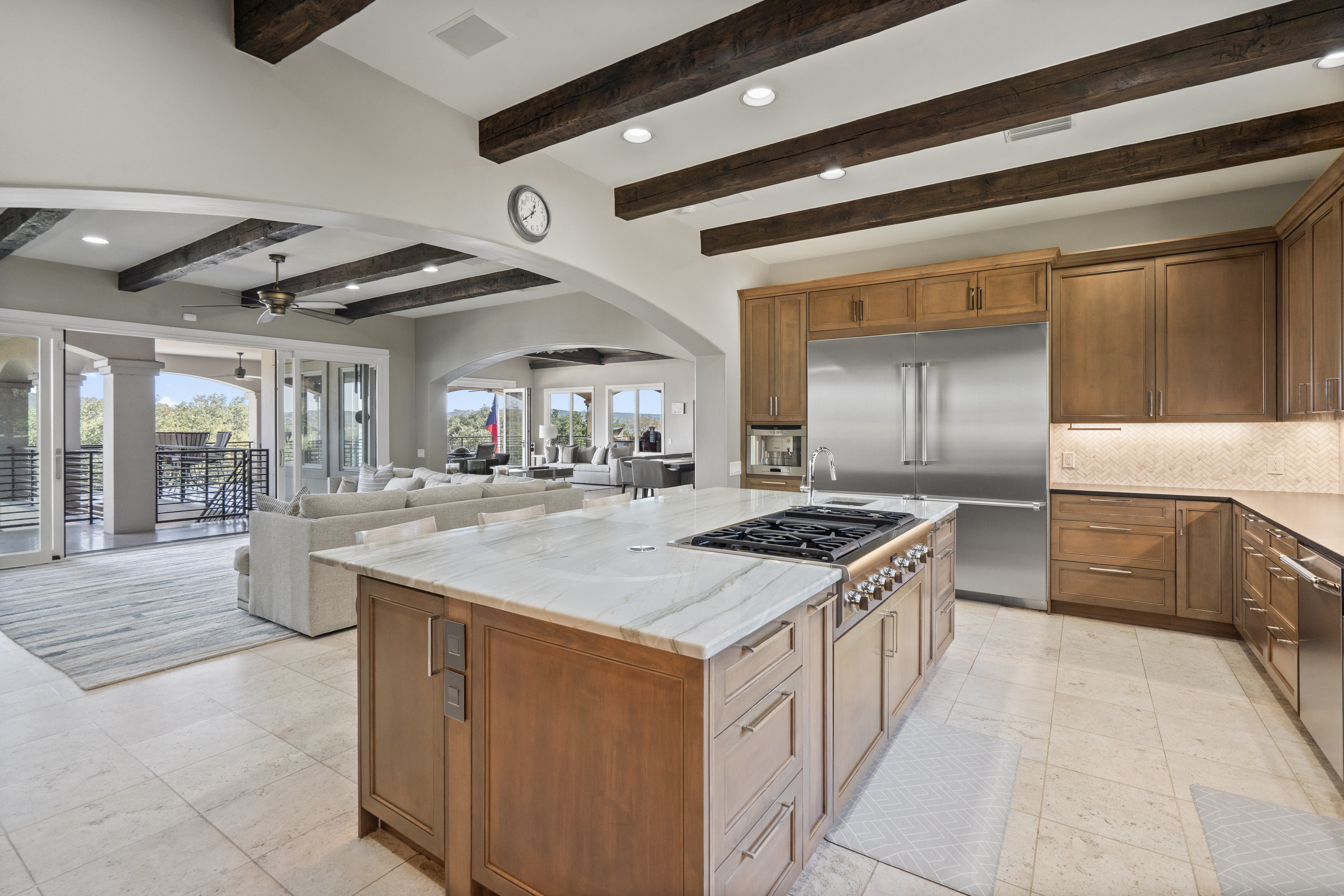 15210 Rainbow 1 Street Austin, TX 78734 - Photo 66 of 138 a kitchen with a stove and a cabinets