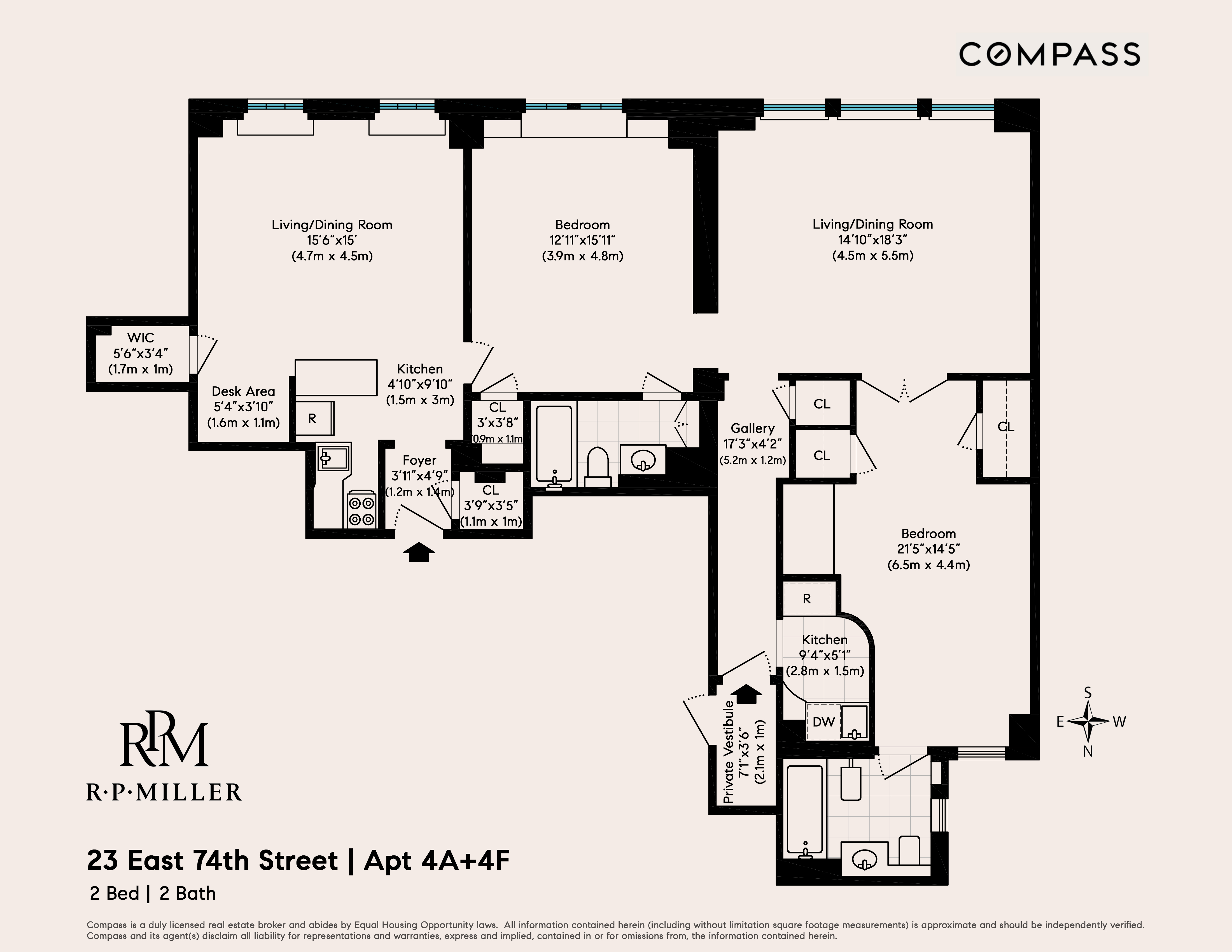 23 East 74th Street, Unit 4AF Manhattan, NY 10021 - Photo 15 of 15 Gallery Image 15