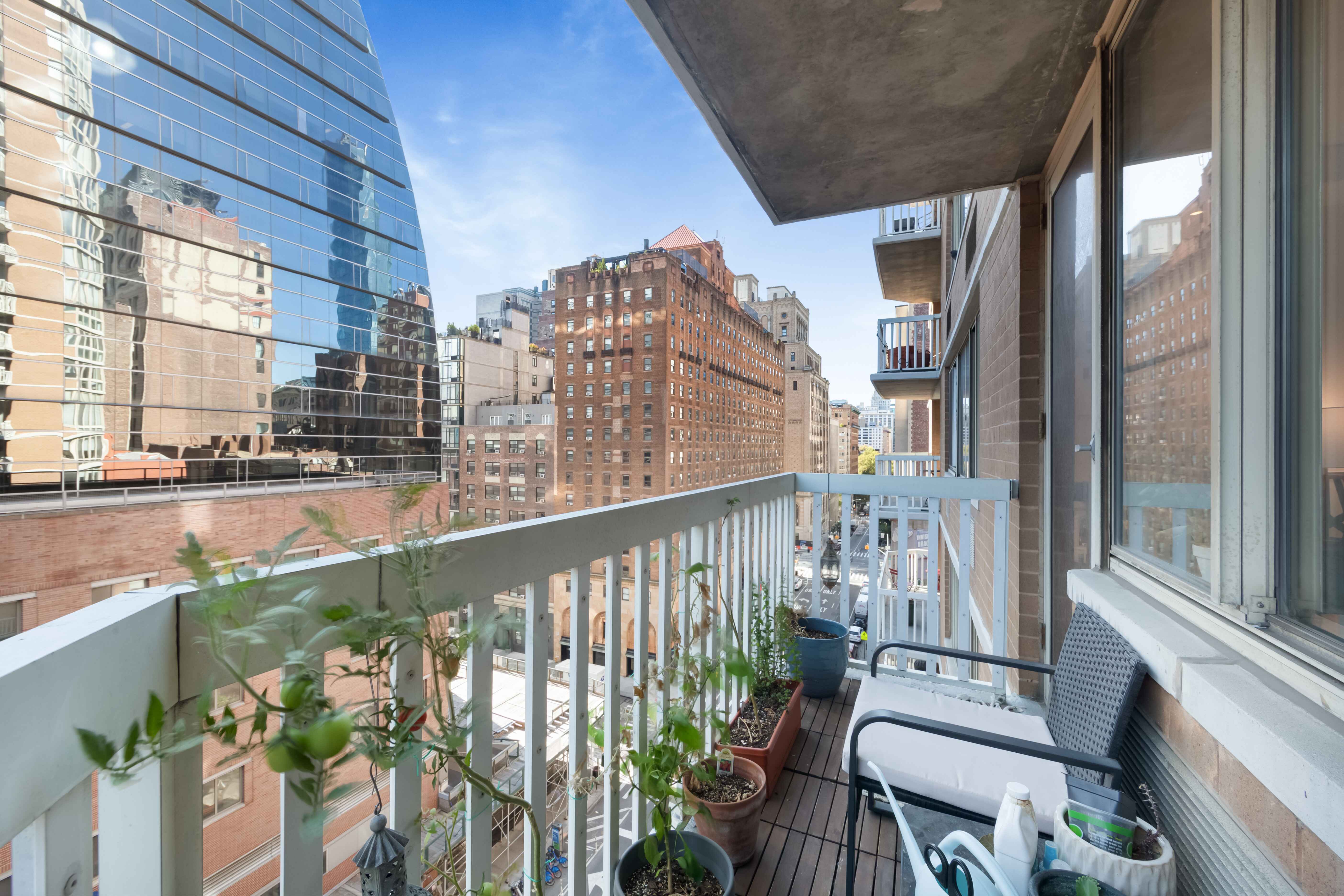 50 Lexington Avenue, Unit 10D Manhattan, NY 10010 - Photo 4 of 12 a view of balcony with furniture
