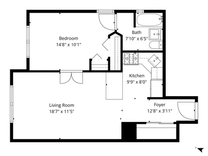 $820,000 | 160 West 85th Street, Unit 6K | Upper West Side