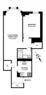 $359,000 | 209 West 118th Street, Unit 4D | Harlem