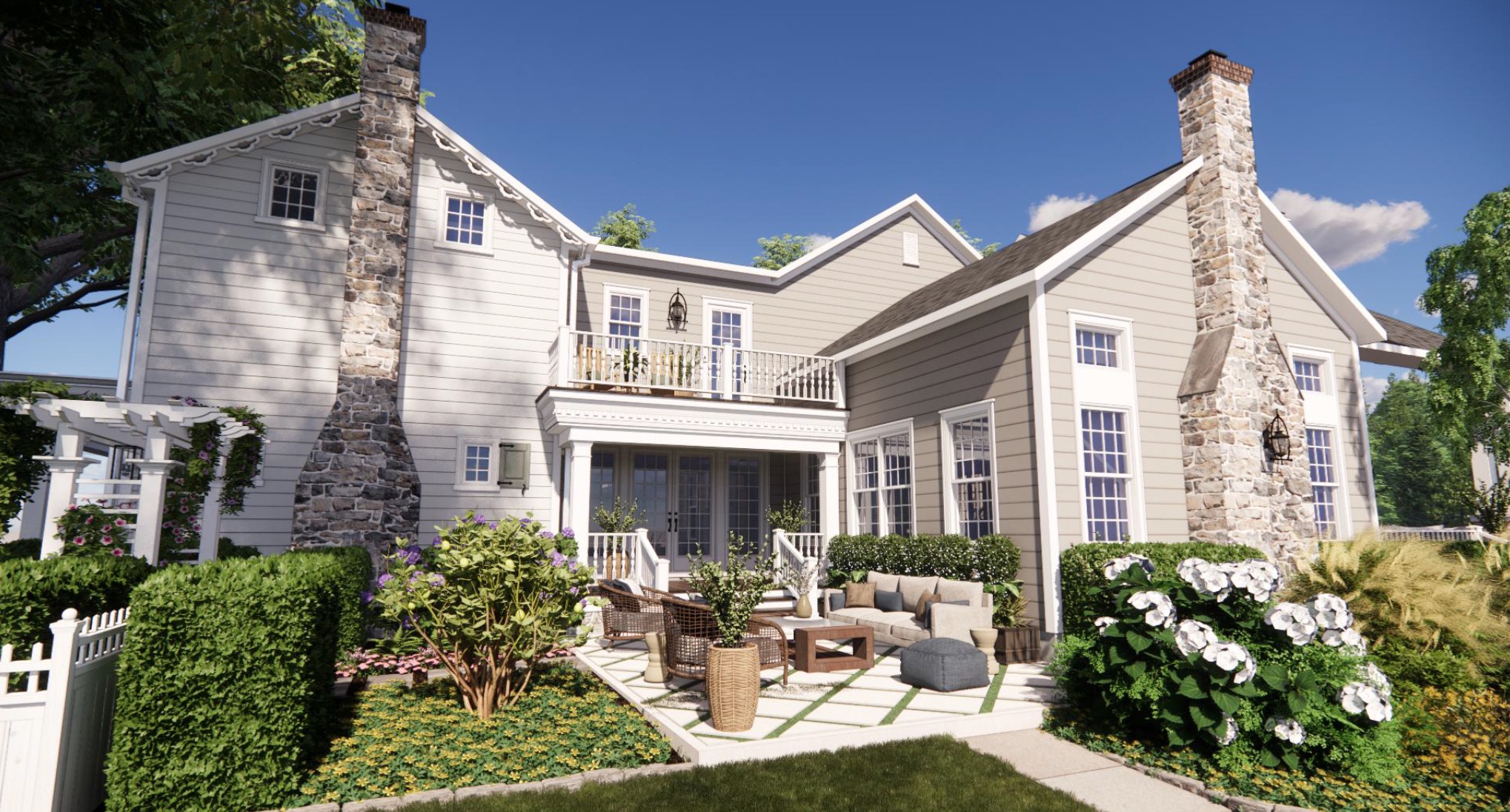 321 Lurgan Road New Hope, PA 18938 - Photo 4 of 30 a view of house with yard outdoor seating and entertaining space