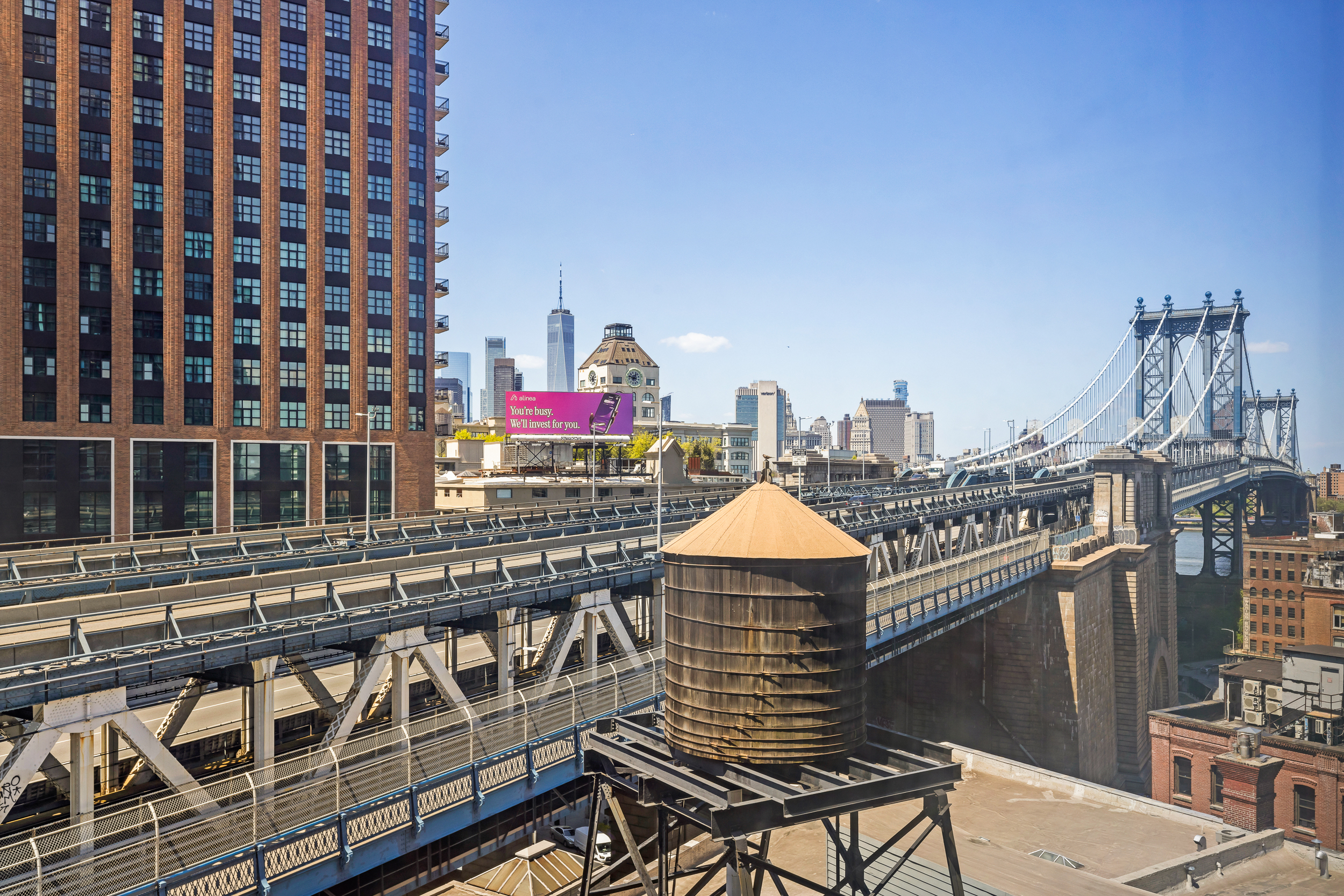 100 Jay Street, Unit 12K Brooklyn, NY 11201 - Photo 3 of 14 a view of a balcony with city