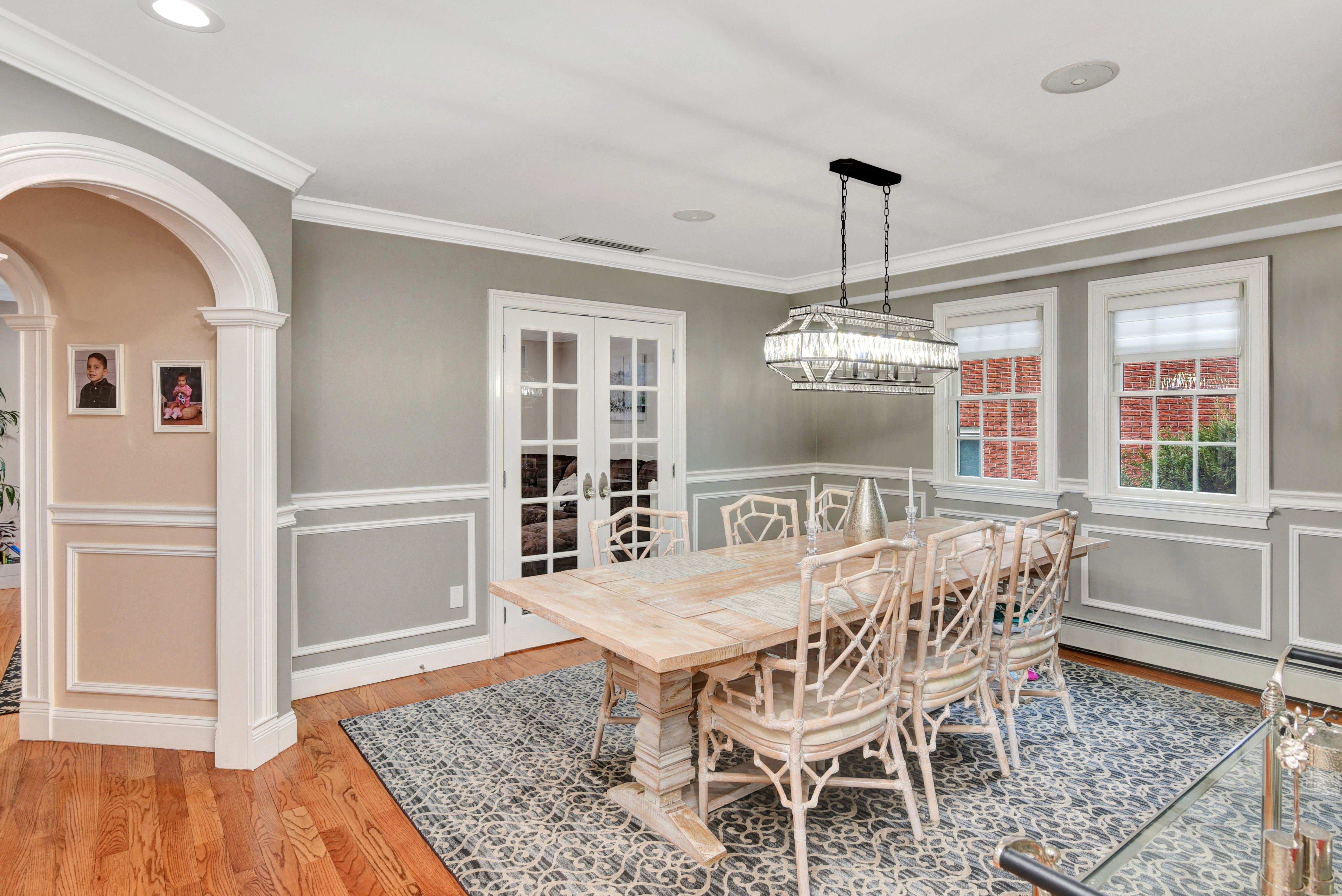 215 Lawrence Avenue Staten Island, NY 10310 - Photo 7 of 45 a view of a dining room with furniture window and wooden floor