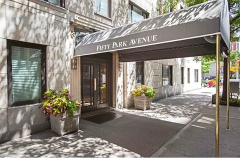 a front view of a building