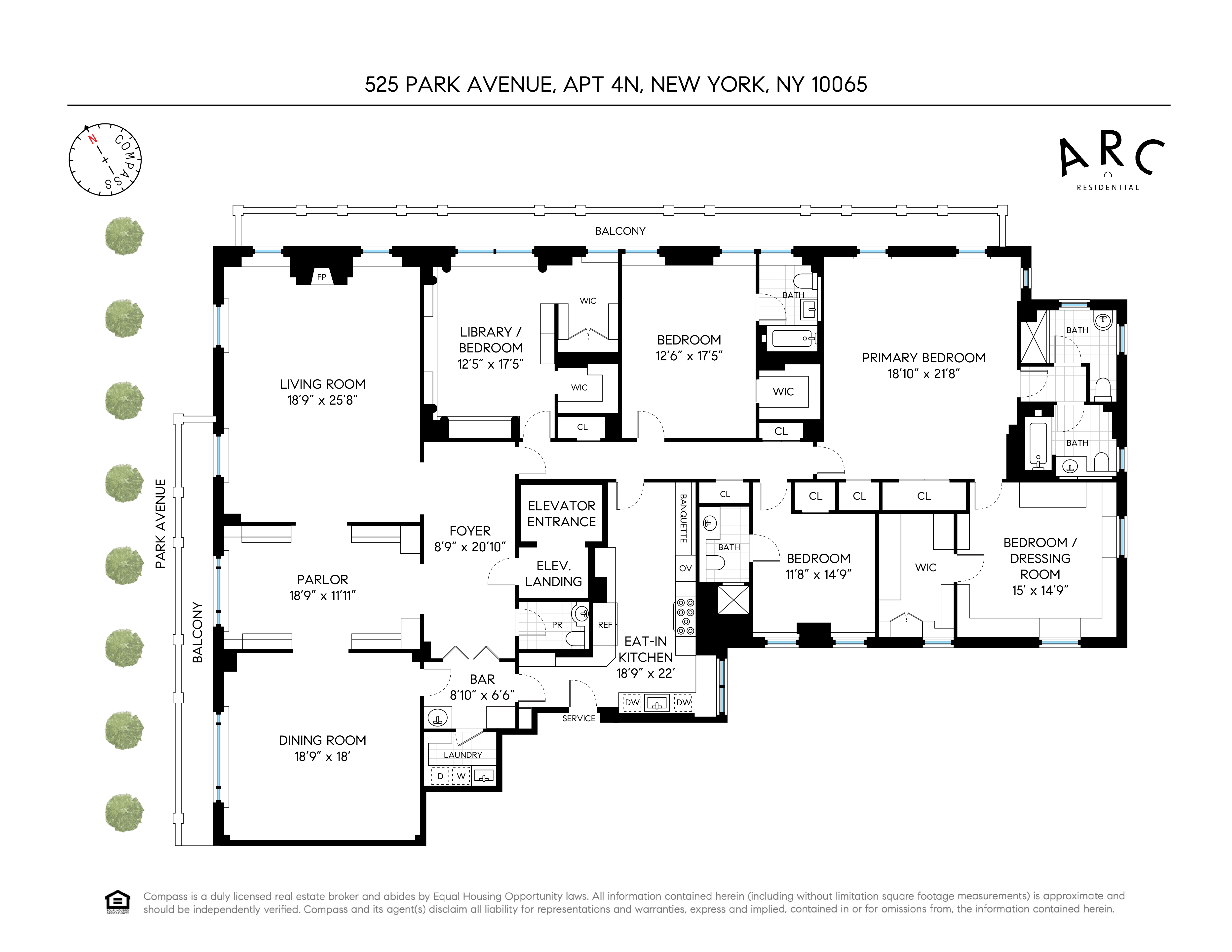 525 Park Avenue, Unit 4N Manhattan, NY 10065 - Photo 23 of 23