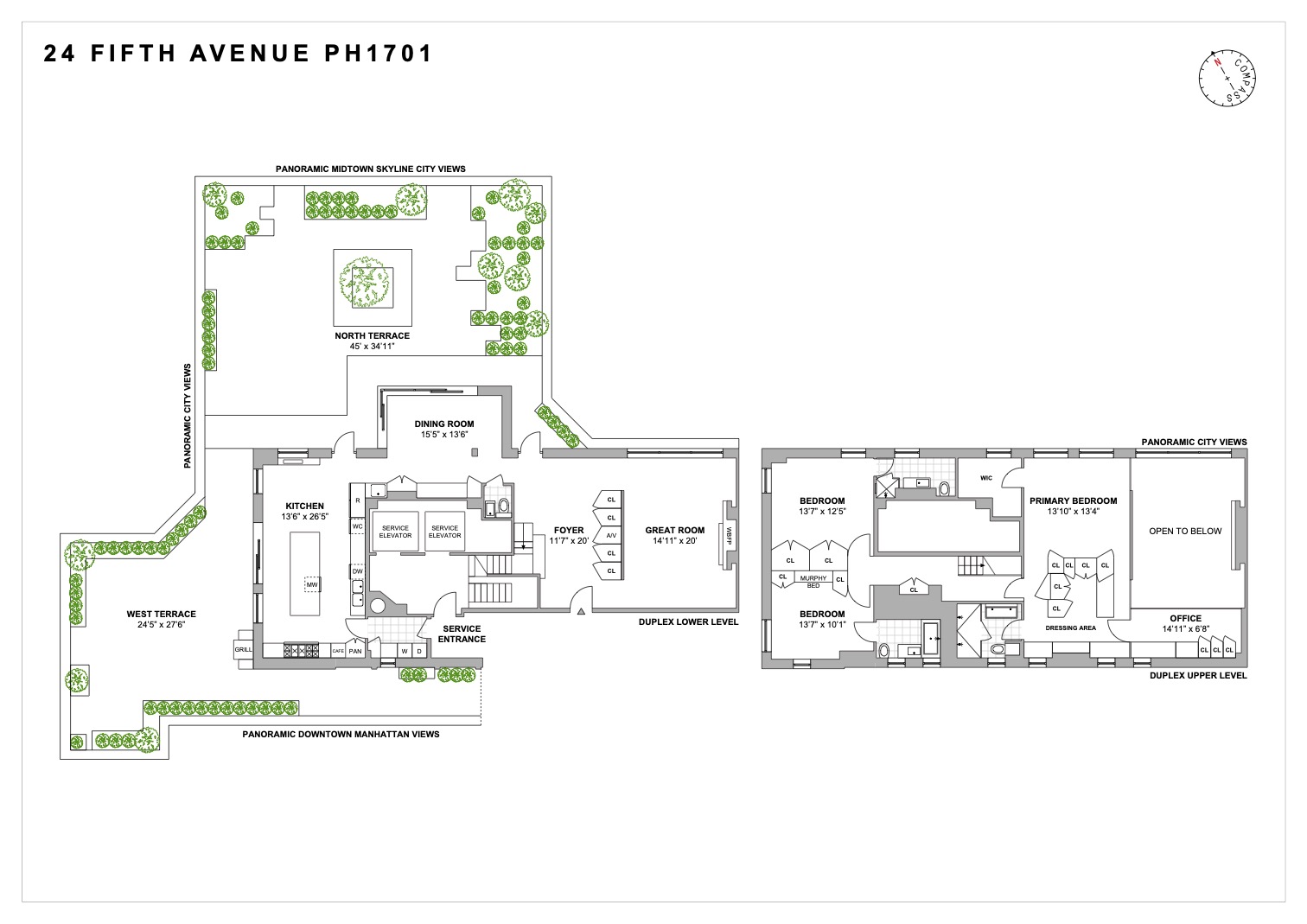 24 5th Avenue, Unit PH1701 Manhattan, NY 10011 - Photo 24 of 24