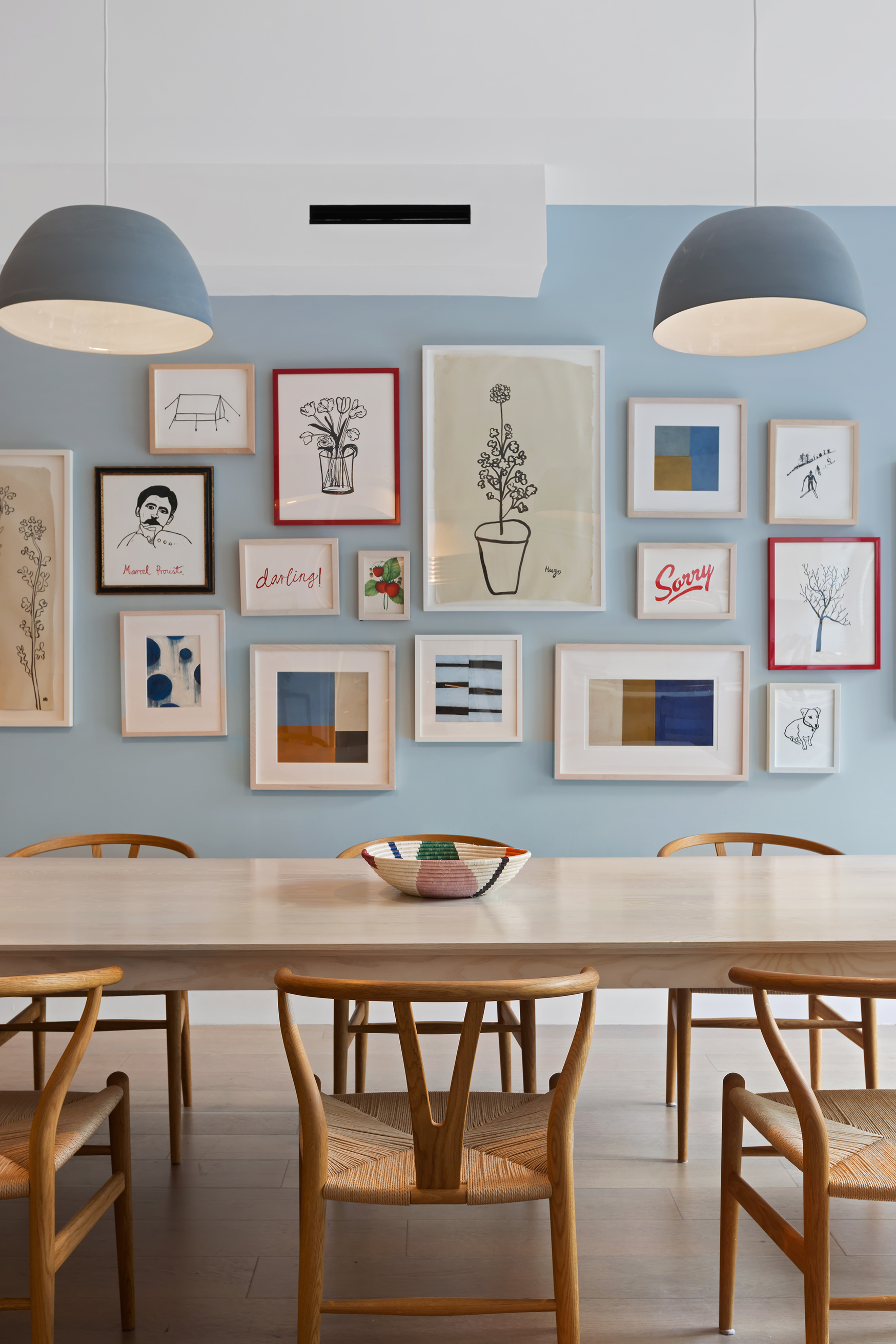 429 Kent Avenue, Unit TH2 Brooklyn, NY 11249 - Photo 13 of 34 a view of a dining room with furniture and a table