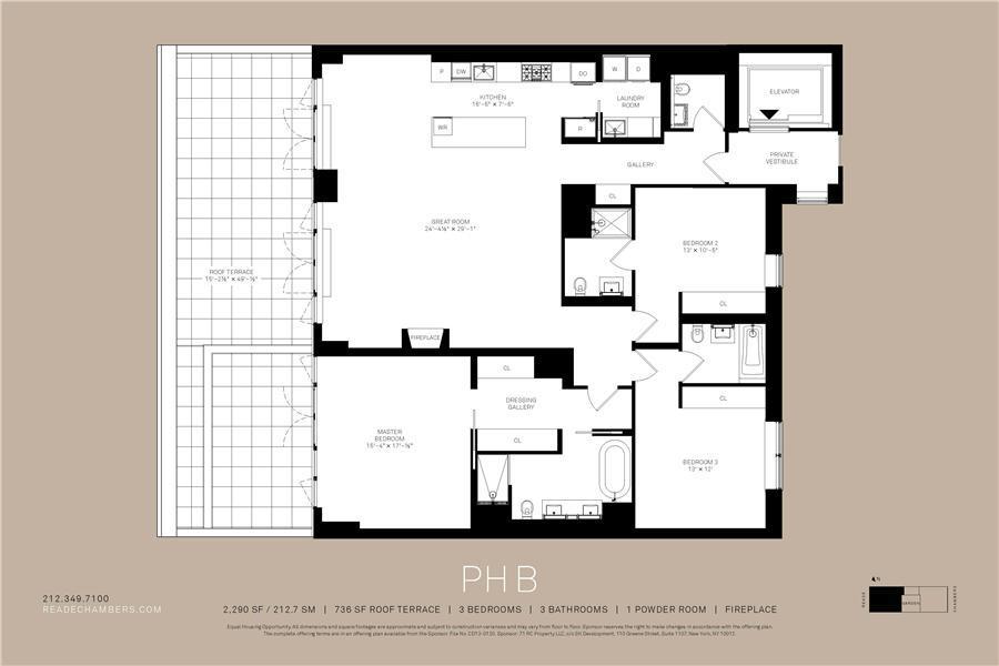 71 Reade Street, Unit PHB Manhattan, NY 10007 - Photo 10 of 11