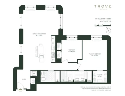 $3,750,000 | 110 Charlton Street, Unit 17E | Hudson Square
