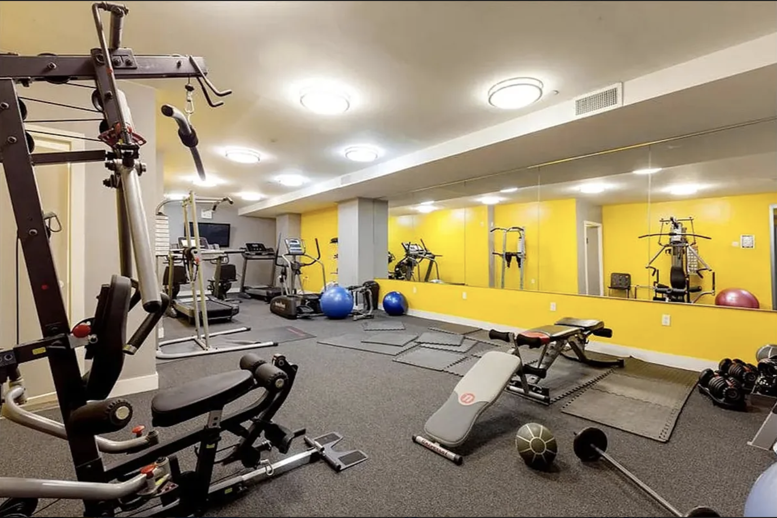 139 Skillman Avenue, Unit 7B Brooklyn, NY 11211 - Photo 9 of 12 a view of a room with gym equipment