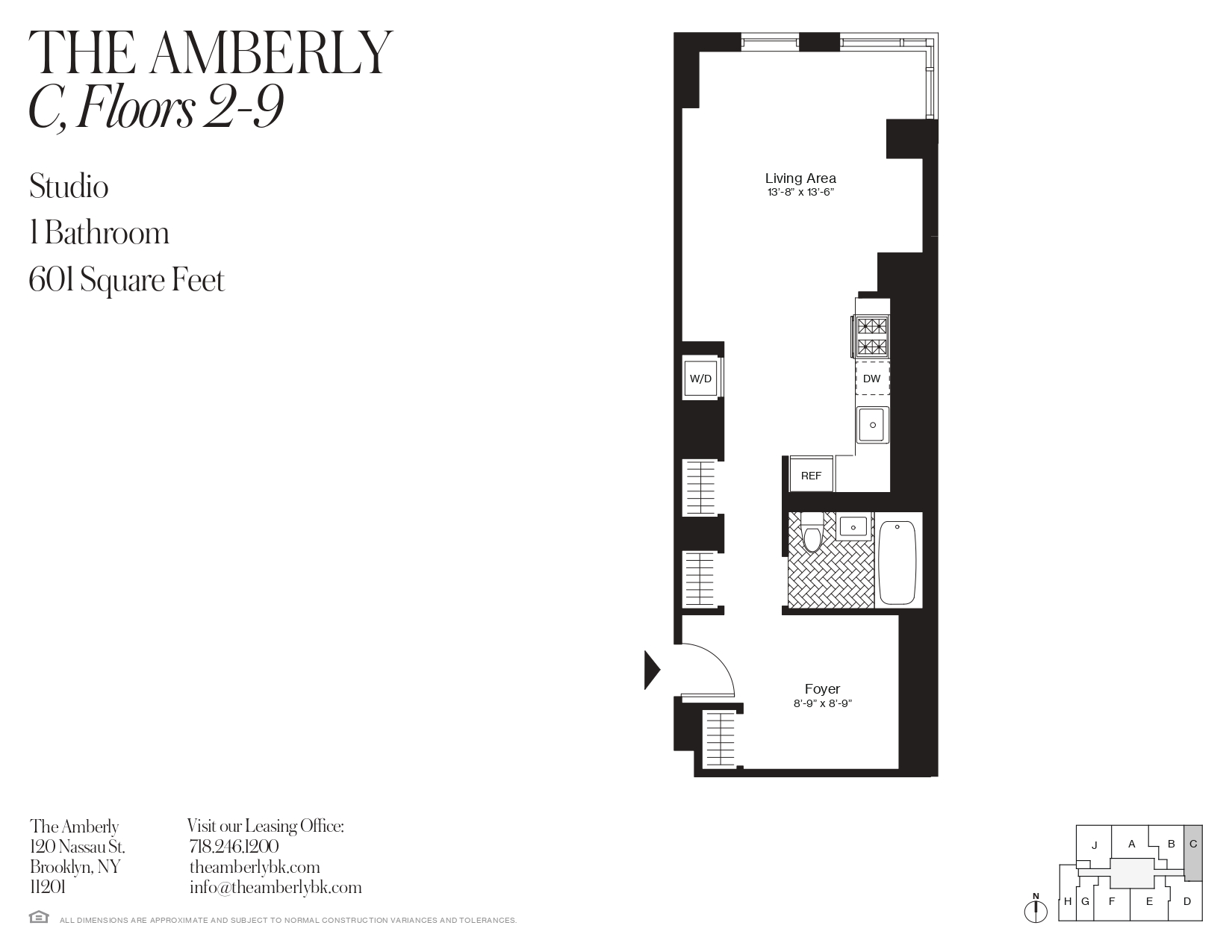 120 Nassau Street, Unit 8C Brooklyn, NY 11201 - Photo 10 of 10 unknown