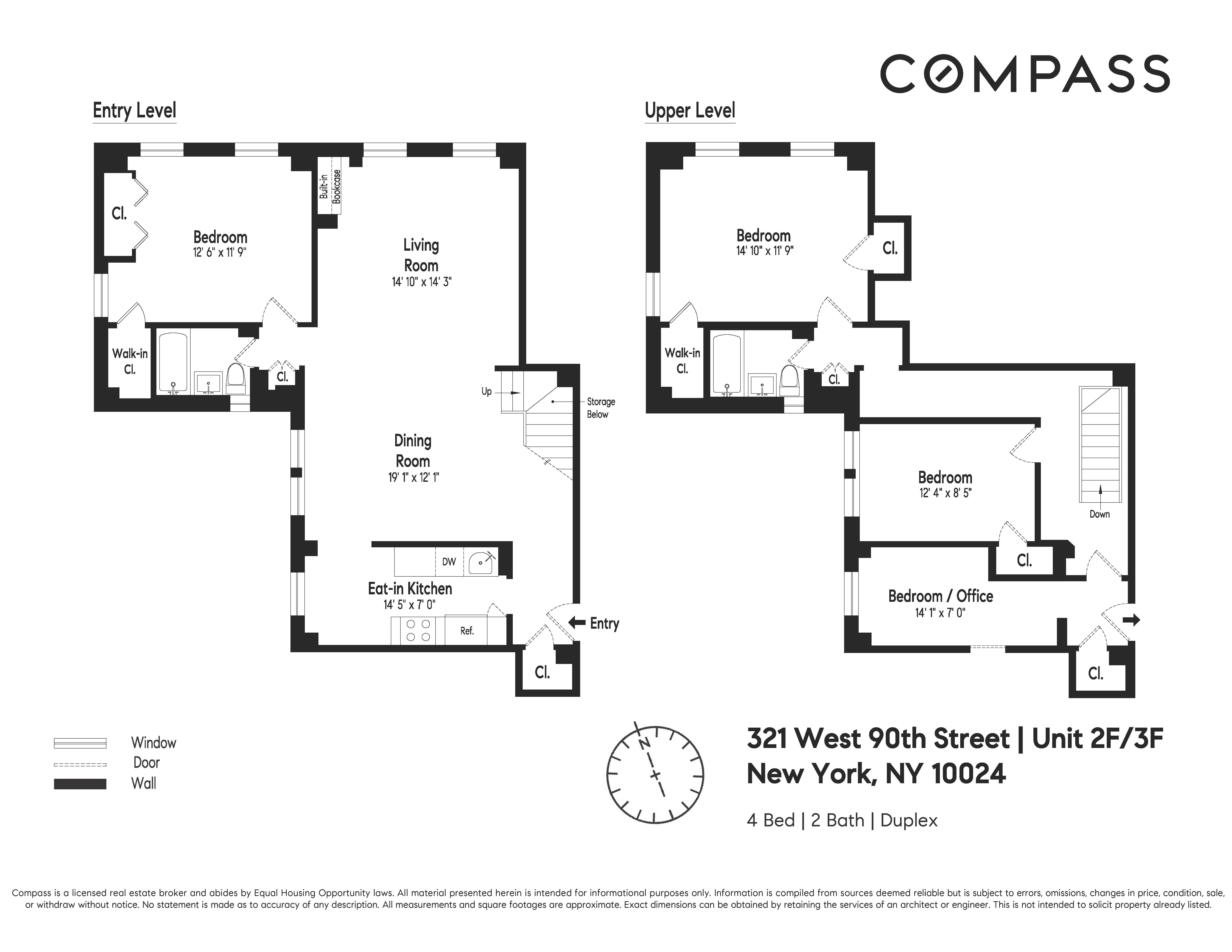321 West 90th Street, Unit 2F/3F Manhattan, NY 10024 - Photo 15 of 15 unknown