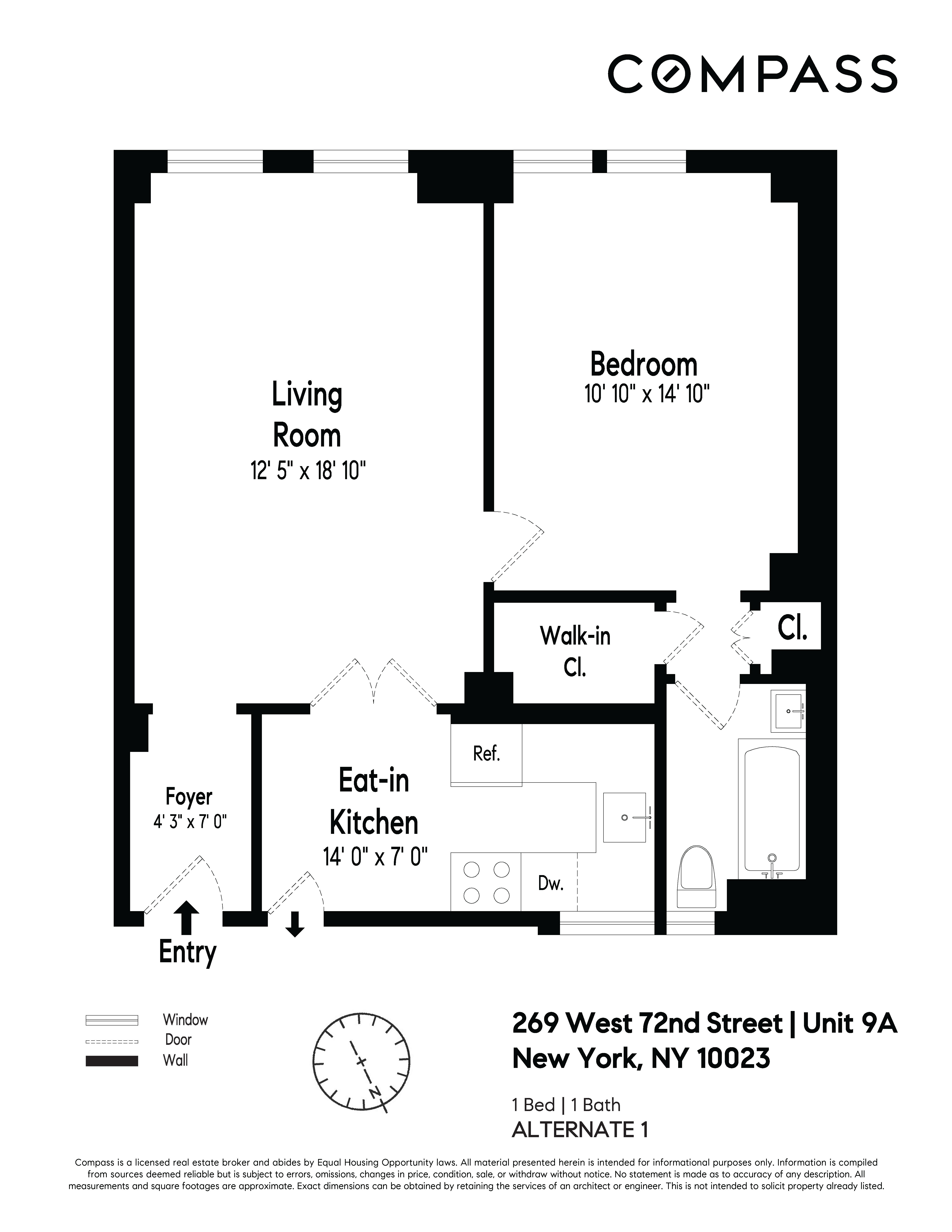 269 West 72nd Street, Unit 9A Manhattan, NY 10023 - Photo 8 of 9