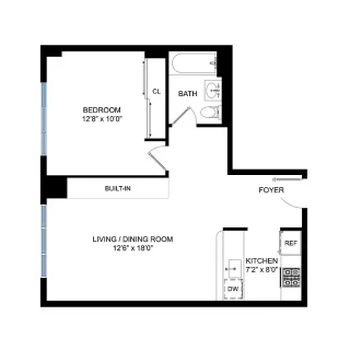 $995,000 | 199 Bowery, Unit 7F | Lower East Side