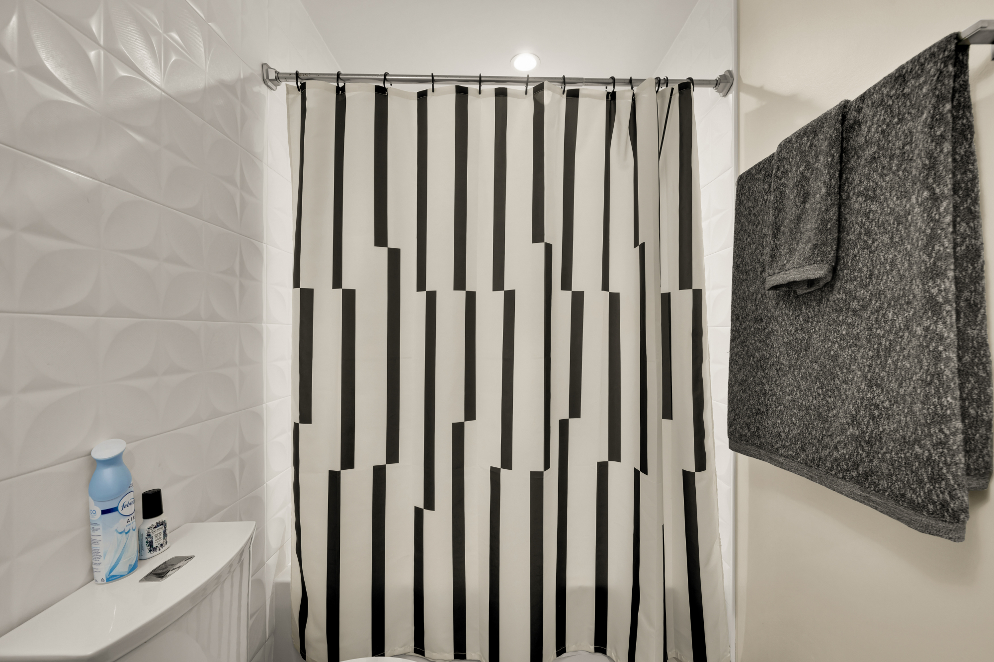 14 T Street Northeast, Unit 1 Washington, DC 20002 - Photo 27 of 39 a bathroom with a shower and a sink