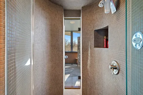 a room with furniture and window