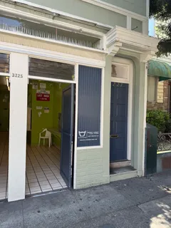 a view of a front door of the house