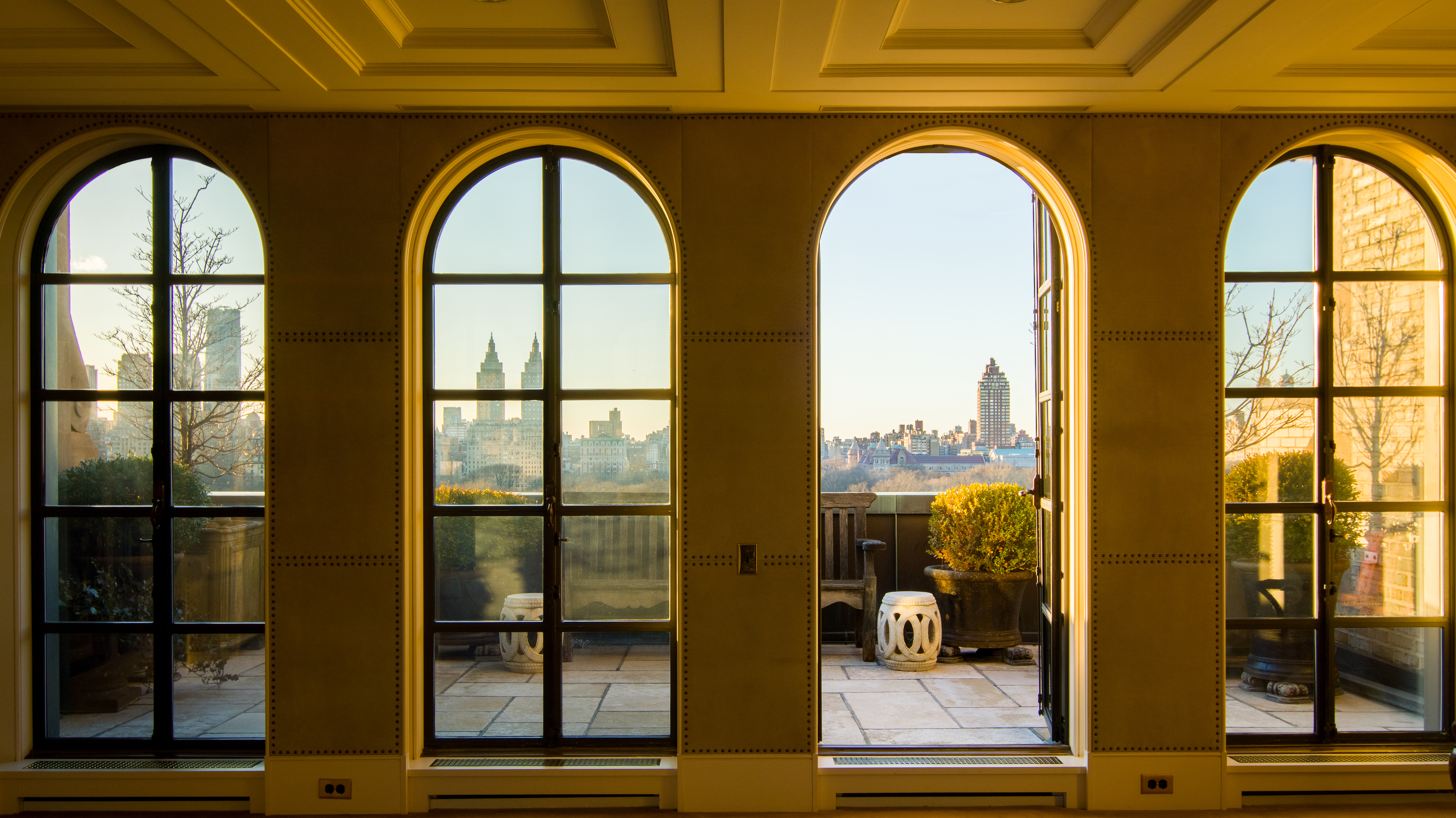 953 5th Avenue, Unit PH Manhattan, NY 10075 - Photo 19 of 27 a view of two windows with wooden floor