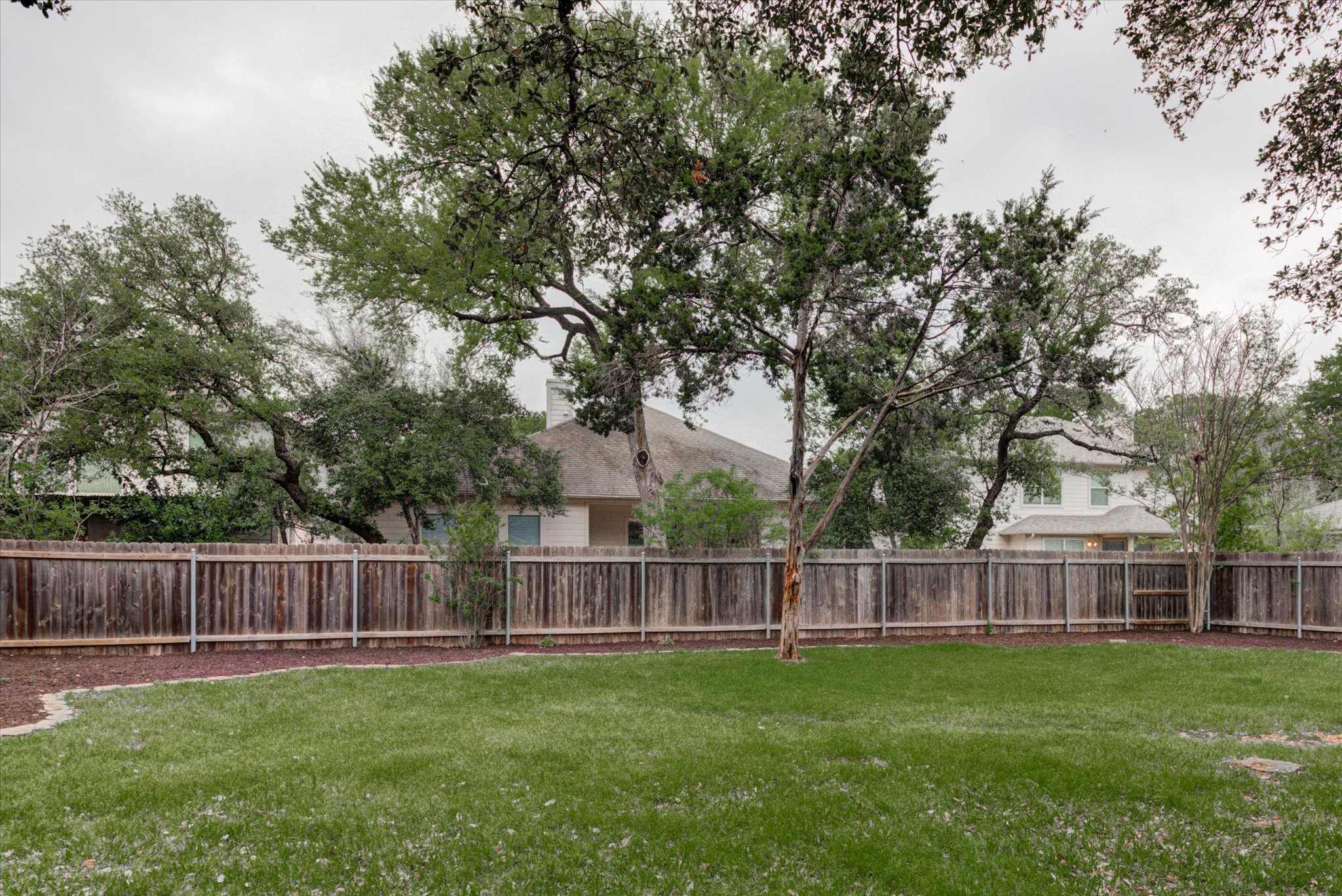 5412 Batak Lane Austin, TX 78749 - Photo 37 of 40 a view of a yard with a fence