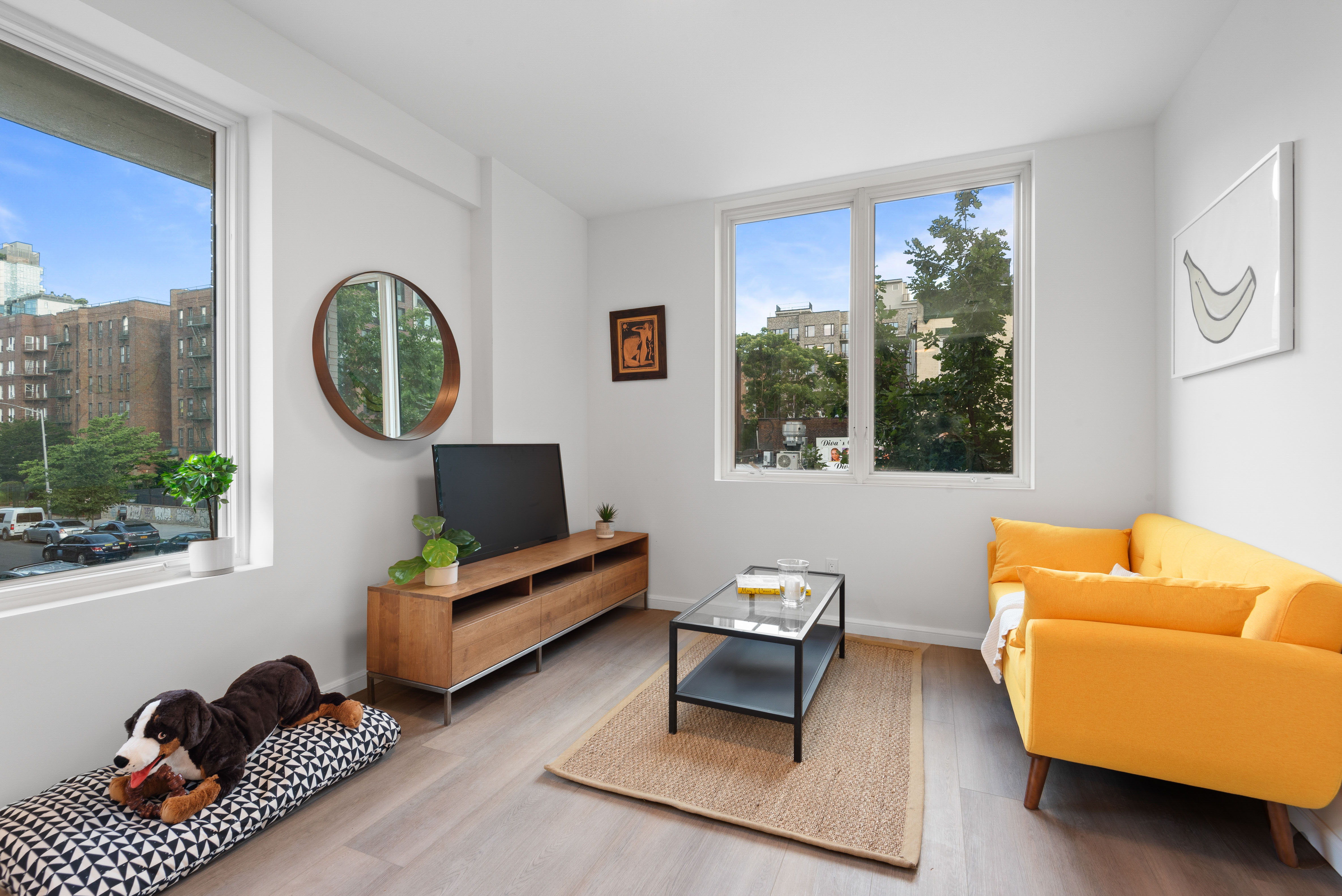 1 Lenox Road, Unit 6A Brooklyn, NY 11226 - Photo 3 of 12 a living room with furniture and a window