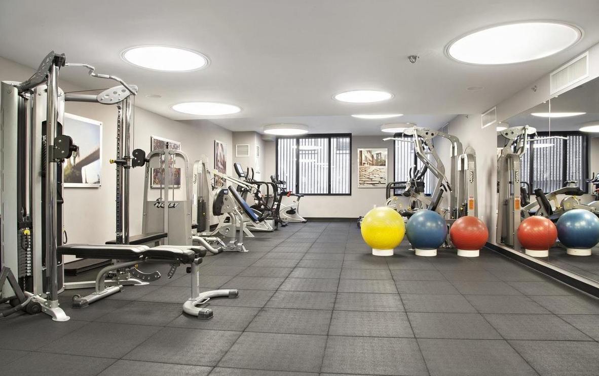 205 Water Street, Unit 2E Brooklyn, NY 11201 - Photo 11 of 12 a view of a room with gym equipment